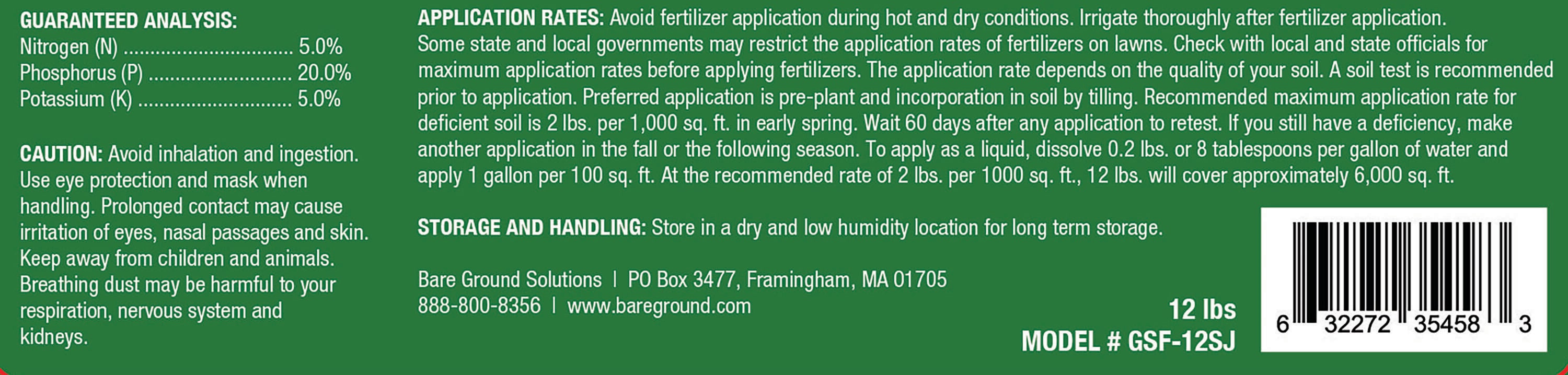 Just Scentsational GSF-12SJ Lawn-Fertilizer - View #4