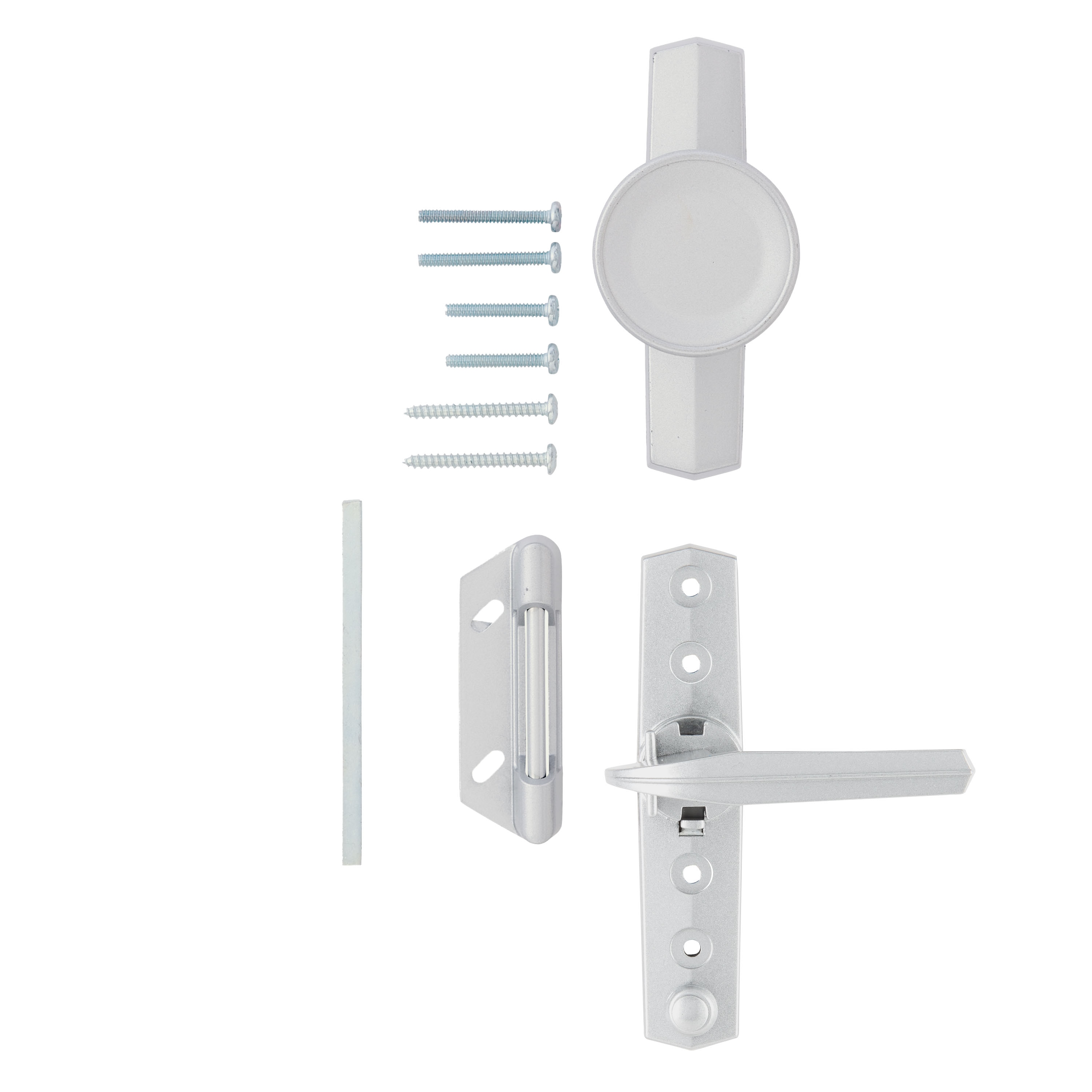 WRIGHT PRODUCTS V670 UNIVERSAL KNOB LATCH, ALUM Screen-Storm-Door-Handles - View #12