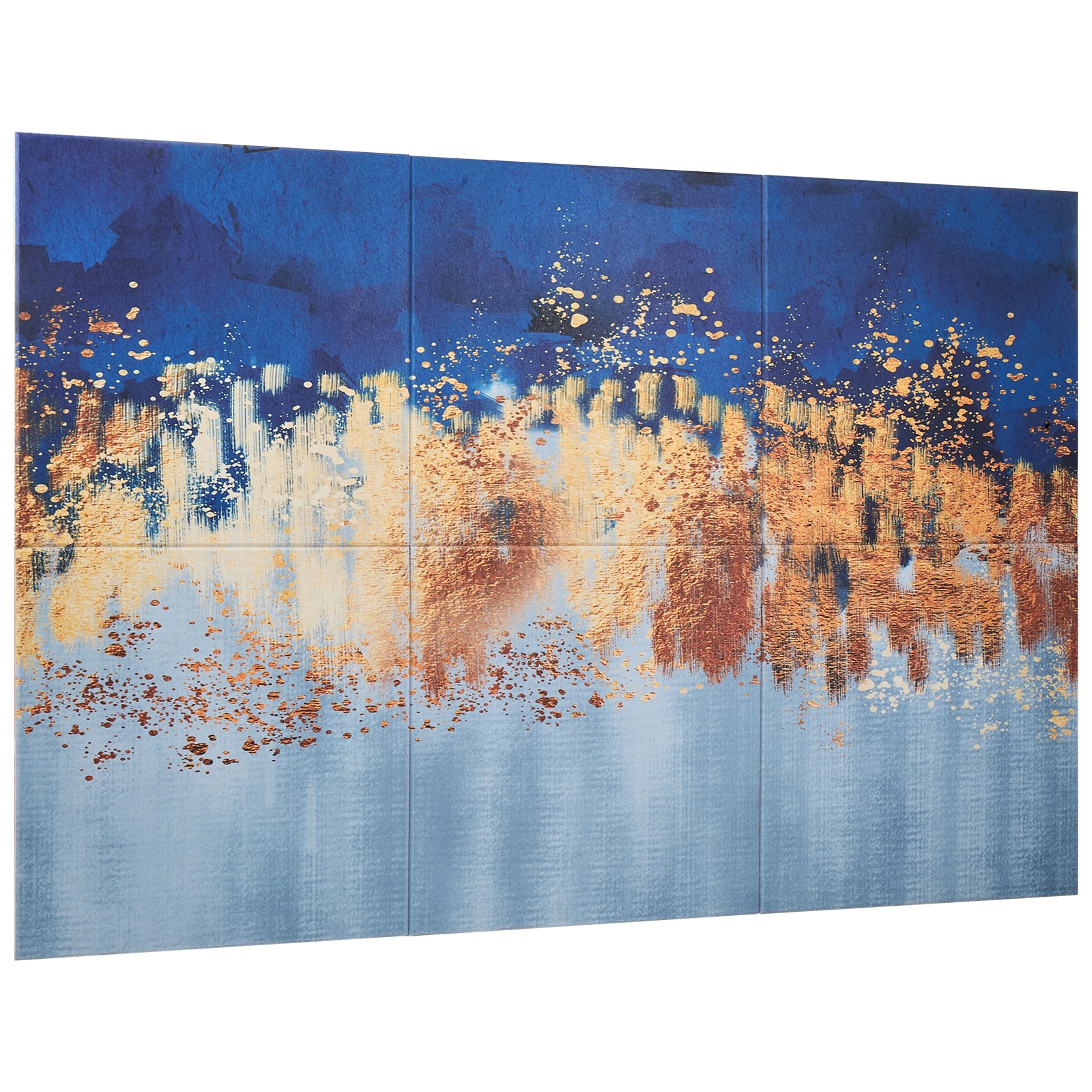 GIVIMO 6-Pack Art Acoustic Panels - 23.62-in x 23.62-in x 0.4-in Self-Adhesive Soundproof Wall Tiles - Sound-Dampening Polyester Fiber Boards for Studio Office Theater - Pastel #LW102GIVSS3371