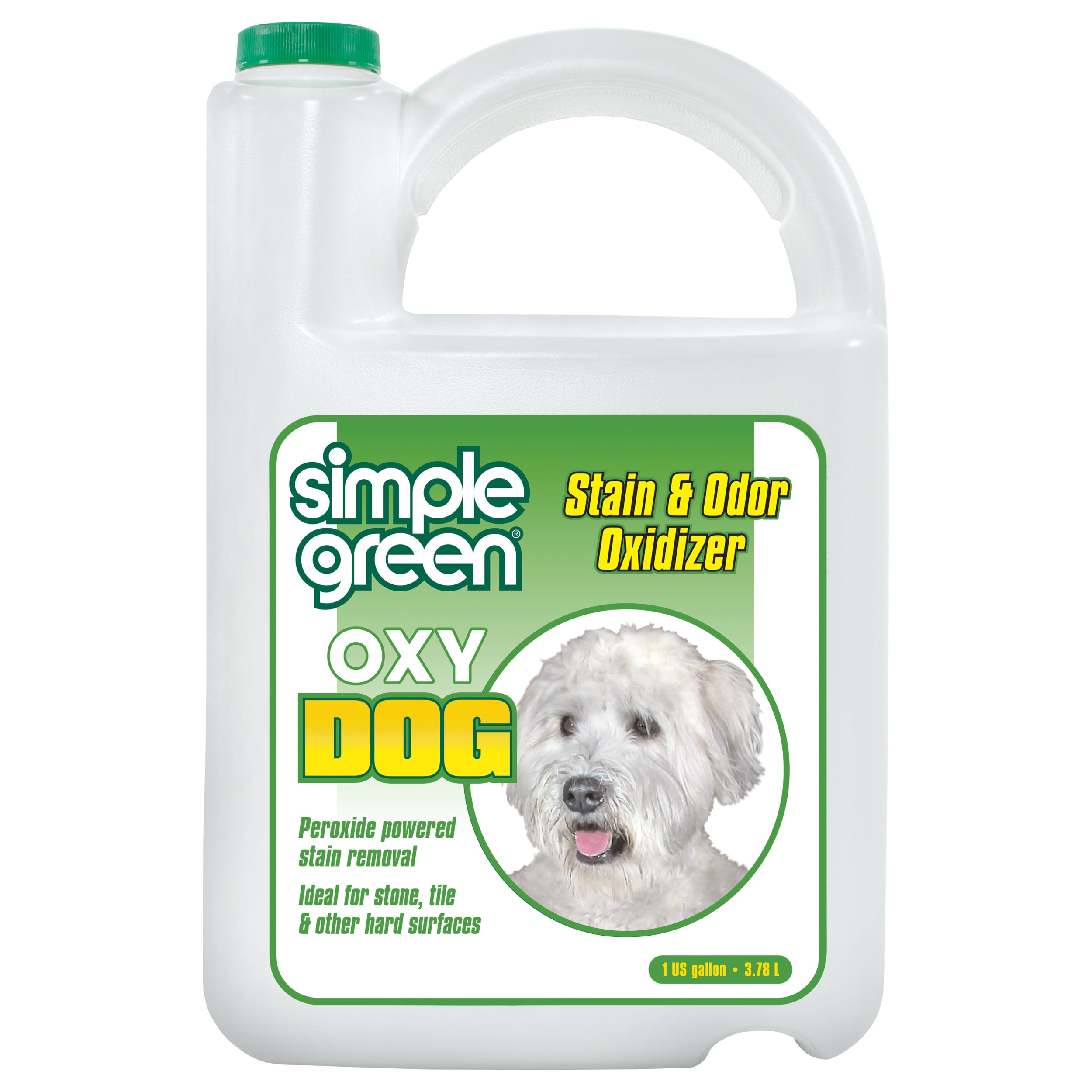 Simple Green Oxy Dog Pet Stain and Odor Oxidizer 1-Gallon Liquid Stain Remover – Removes Urine – Color-Safe Formula