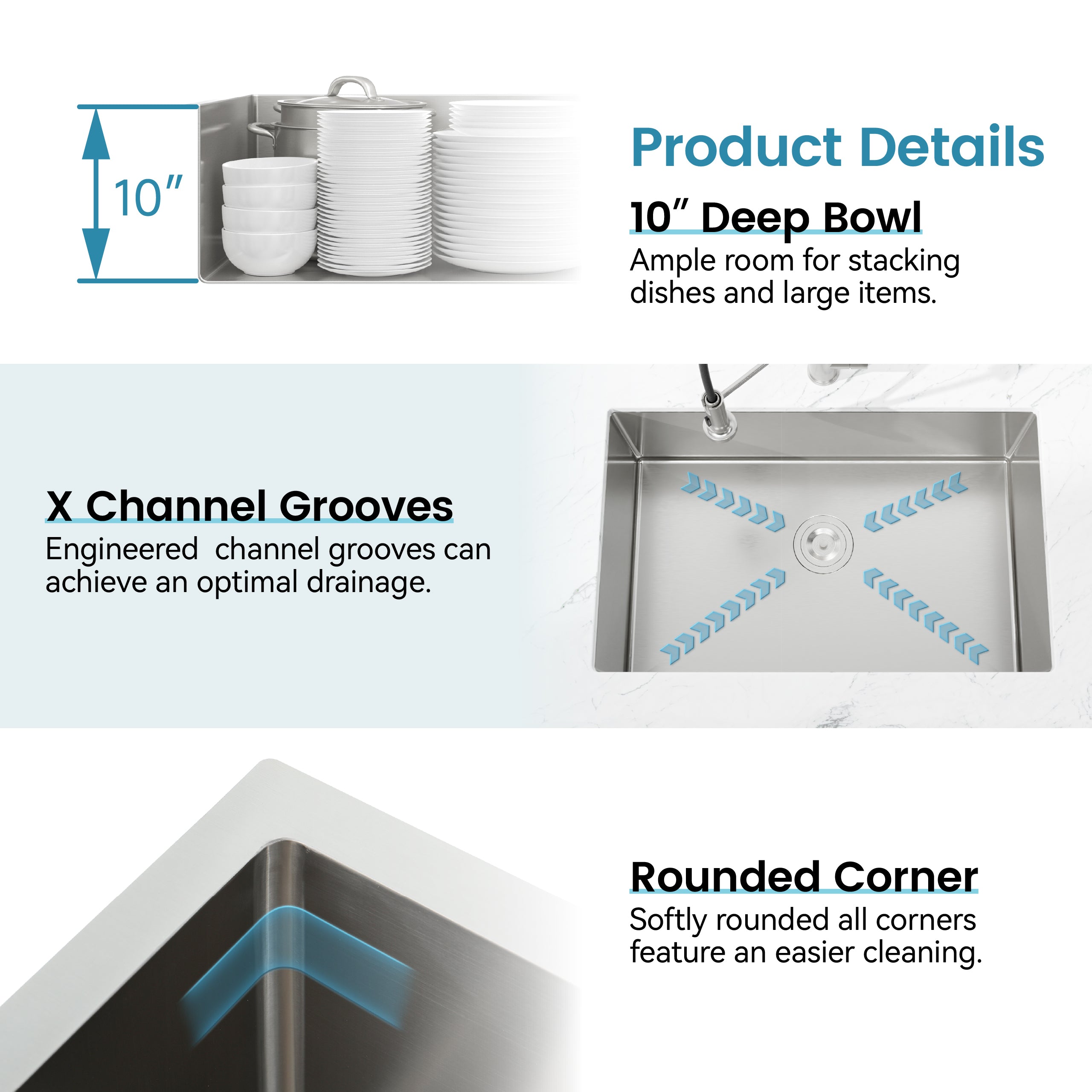 Tatayosi T286042 Kitchen-Sinks - View #3