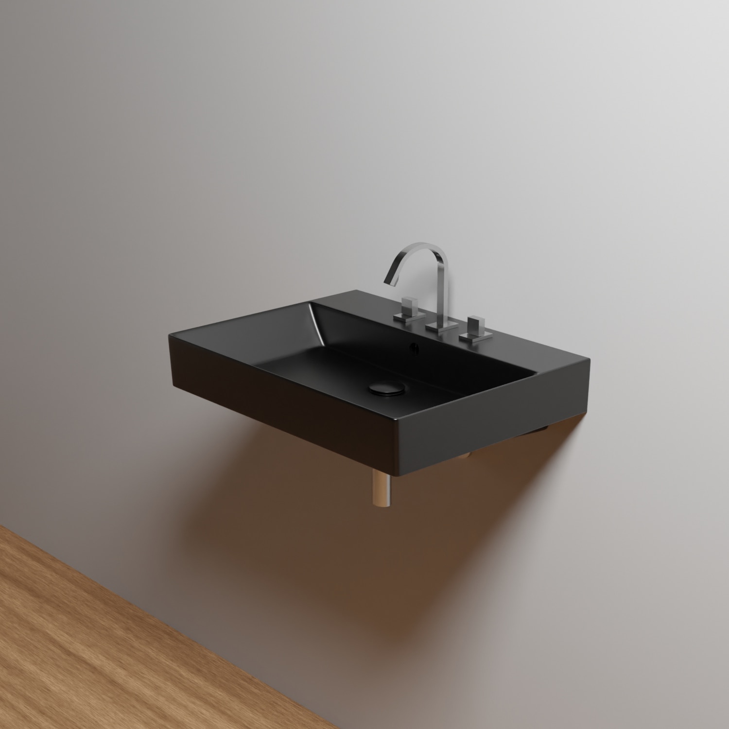 WS Bath Collections ENERGY 60.03 BM Bath-Sink - View #2