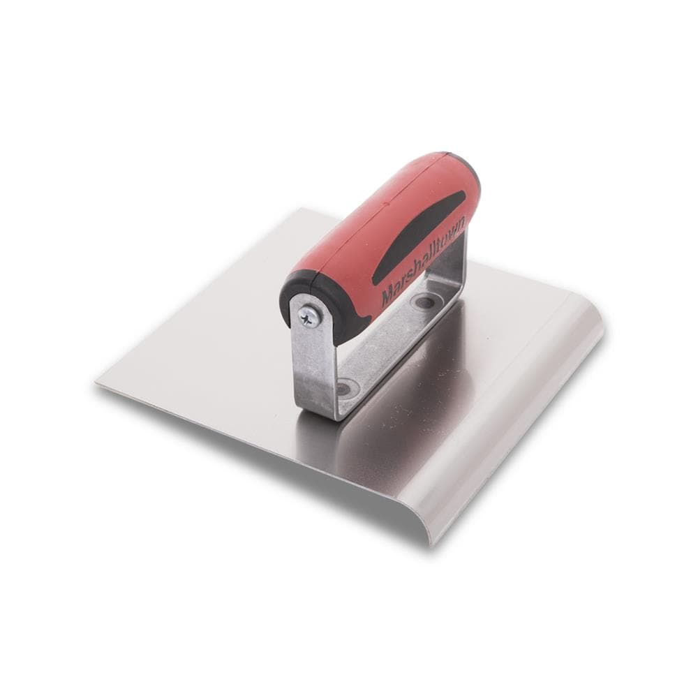 Marshalltown 163SSD 6-Inches x 6-Inches Stainless steel Concrete Edger with 0.5-Inches Radius