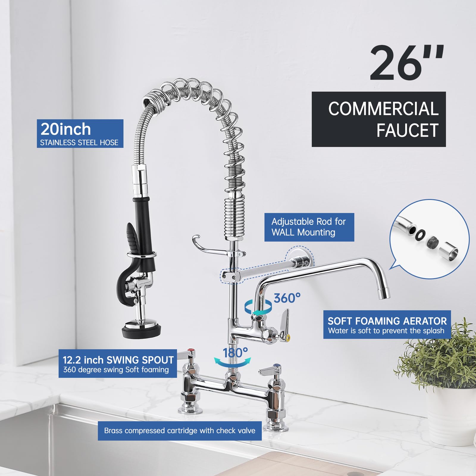 LILILIAN FMY LRO0818E925 Kitchen-Faucets - View #2