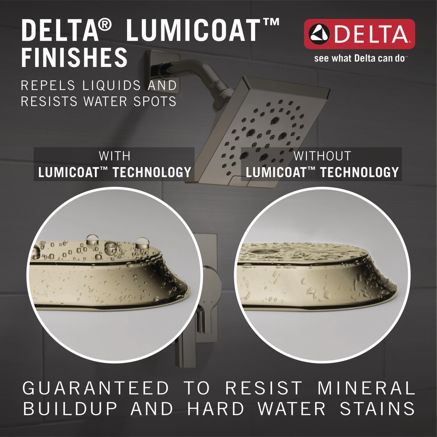 Delta 52158-PN-PR Fixed-Showerhead - View #4