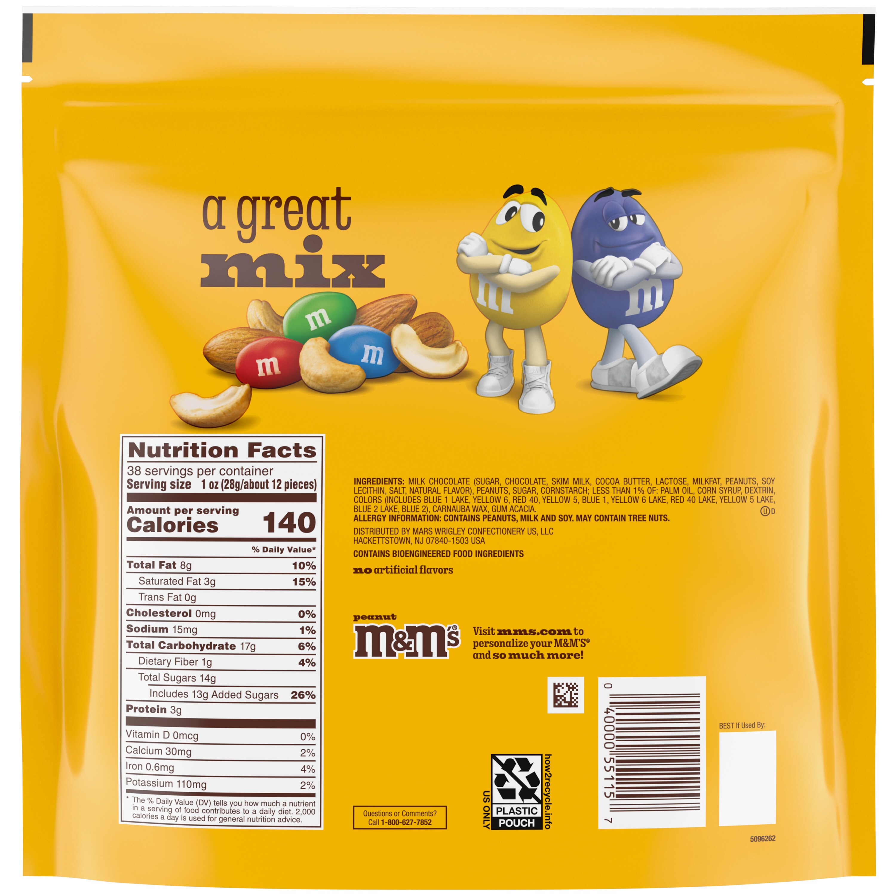 M&M's 209-01304 Snack-Candy - View #2