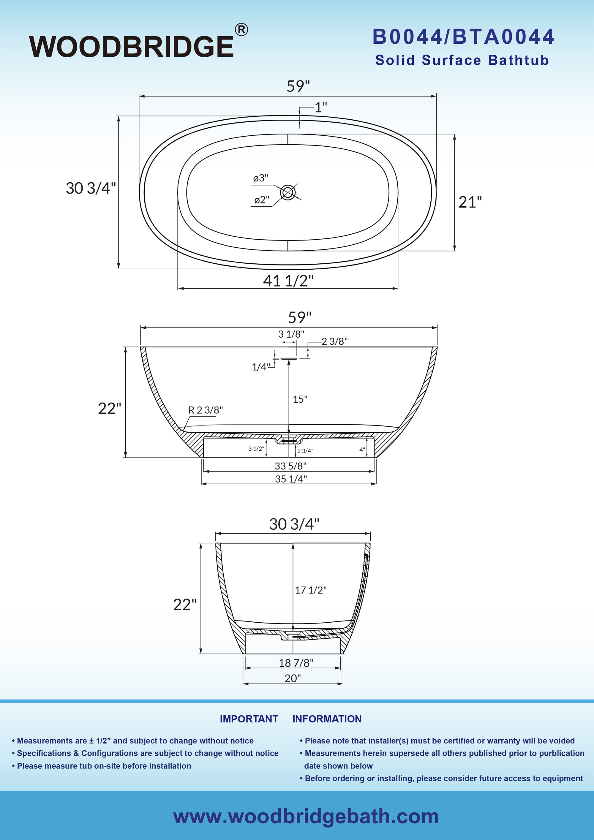Woodbridge LB179 bathtubs - View #14