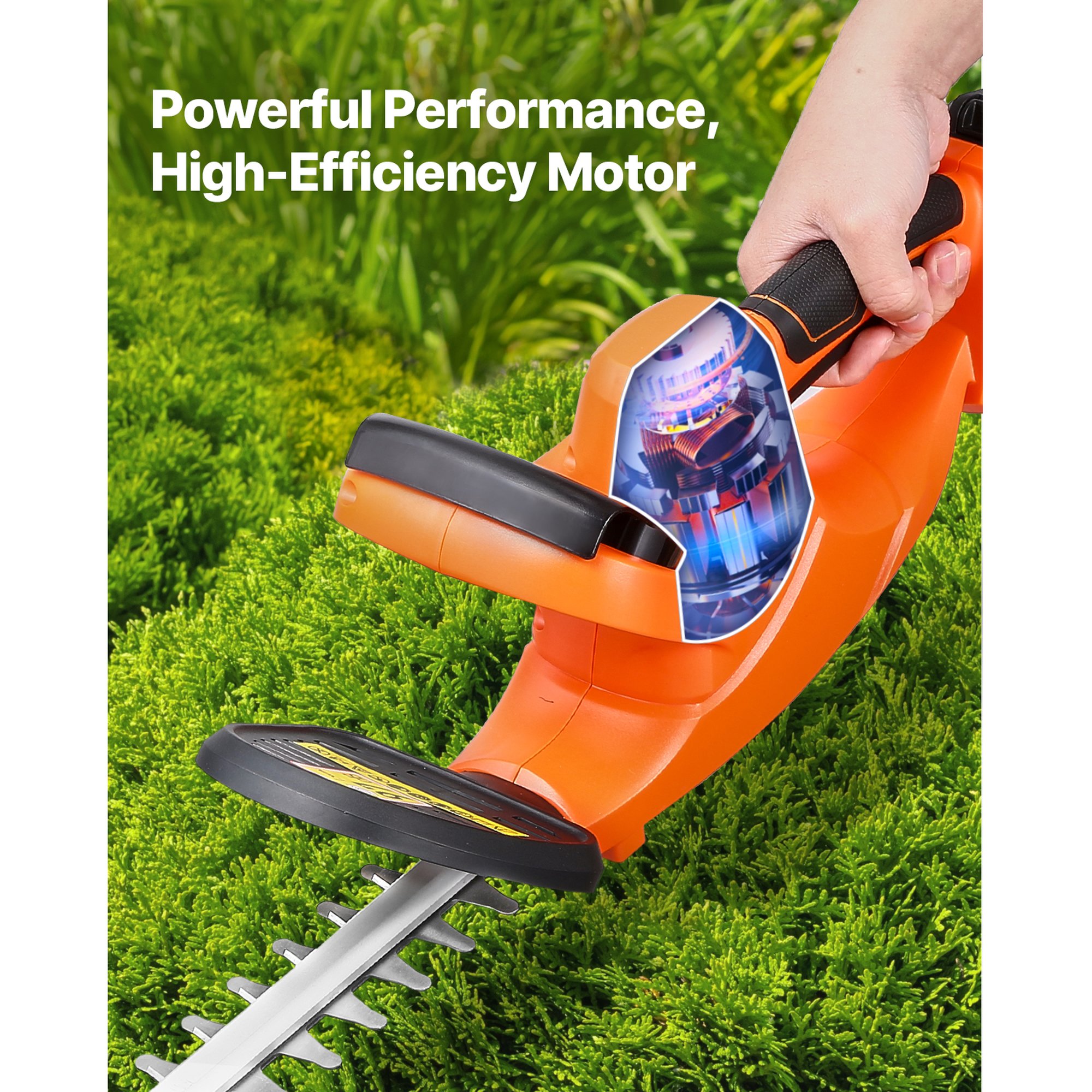 Angel Sar L2MJA417DE01 Cordless-Hedge-Trimmers - View #5