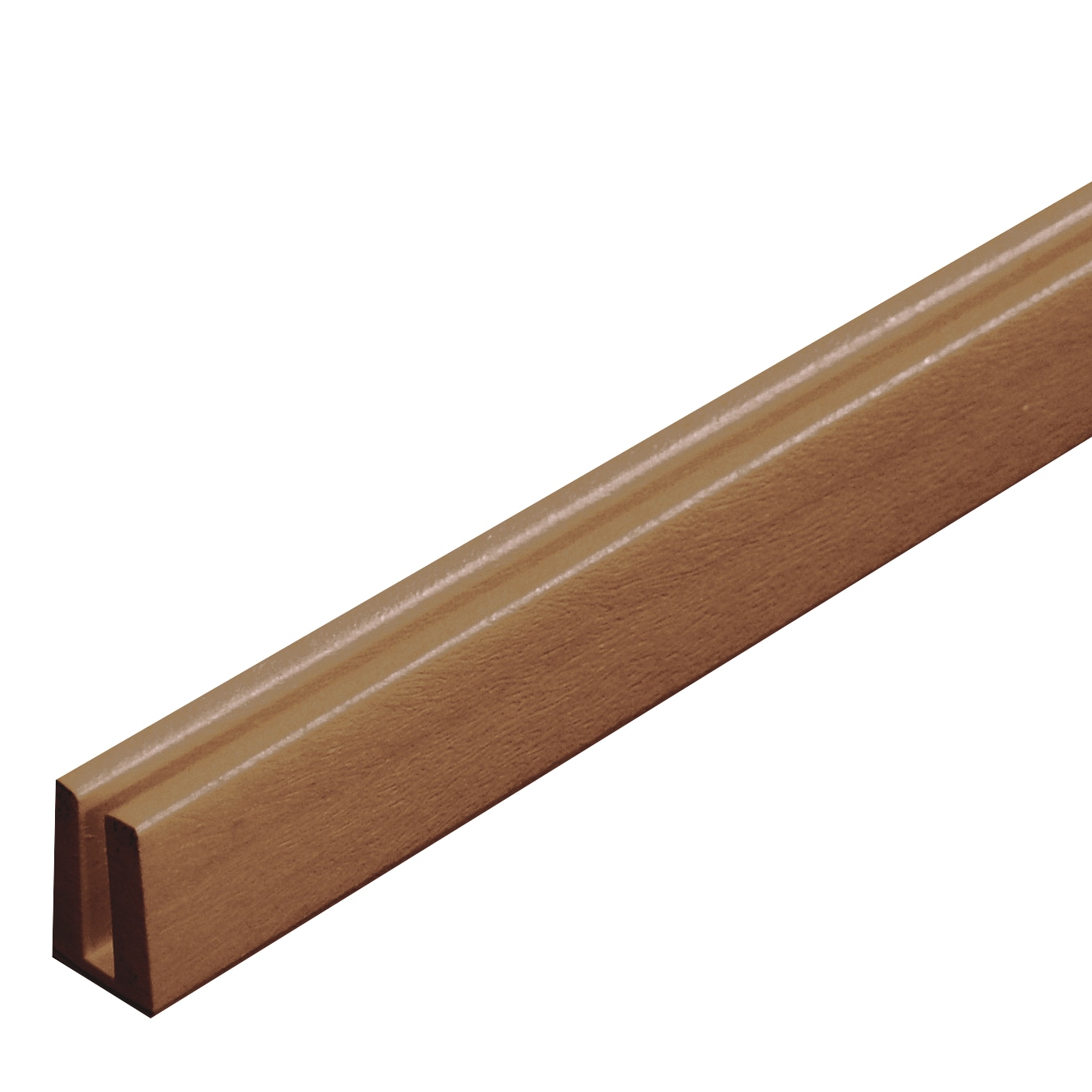 Freedom 73004697 1-in x 4-ft California Redwood Vinyl Lattice cap