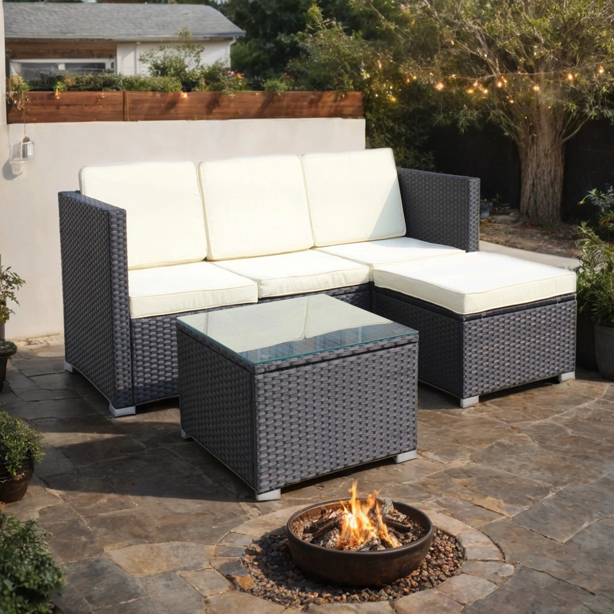 SINOFURN SYB260046GY Patio-Sofas-Daybeds - View #3