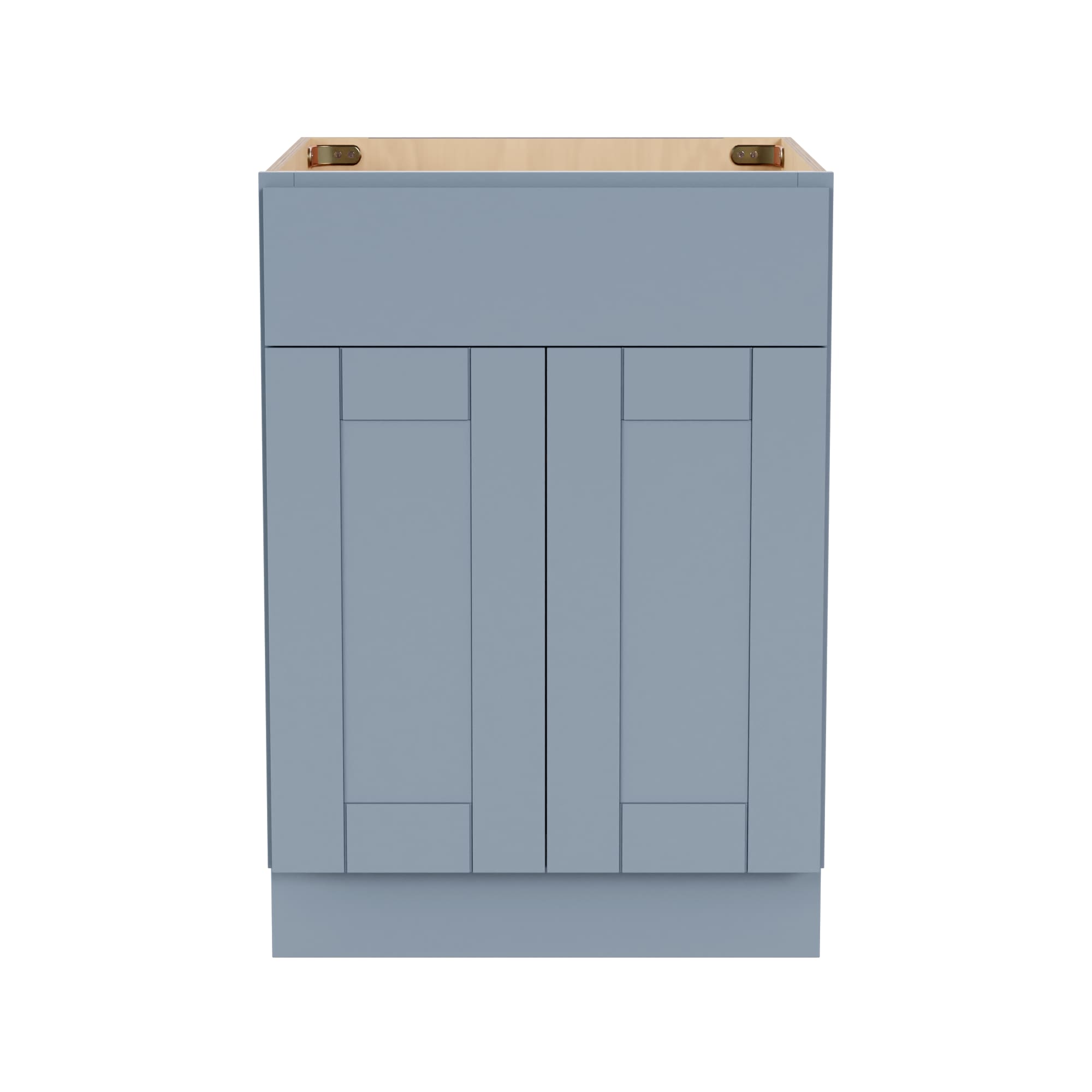 Arcade Green 404B2424 24-in W x 34.5-in H x 24-in D Gray Birch Base Fully assembled Plywood Cabinet Shaker)