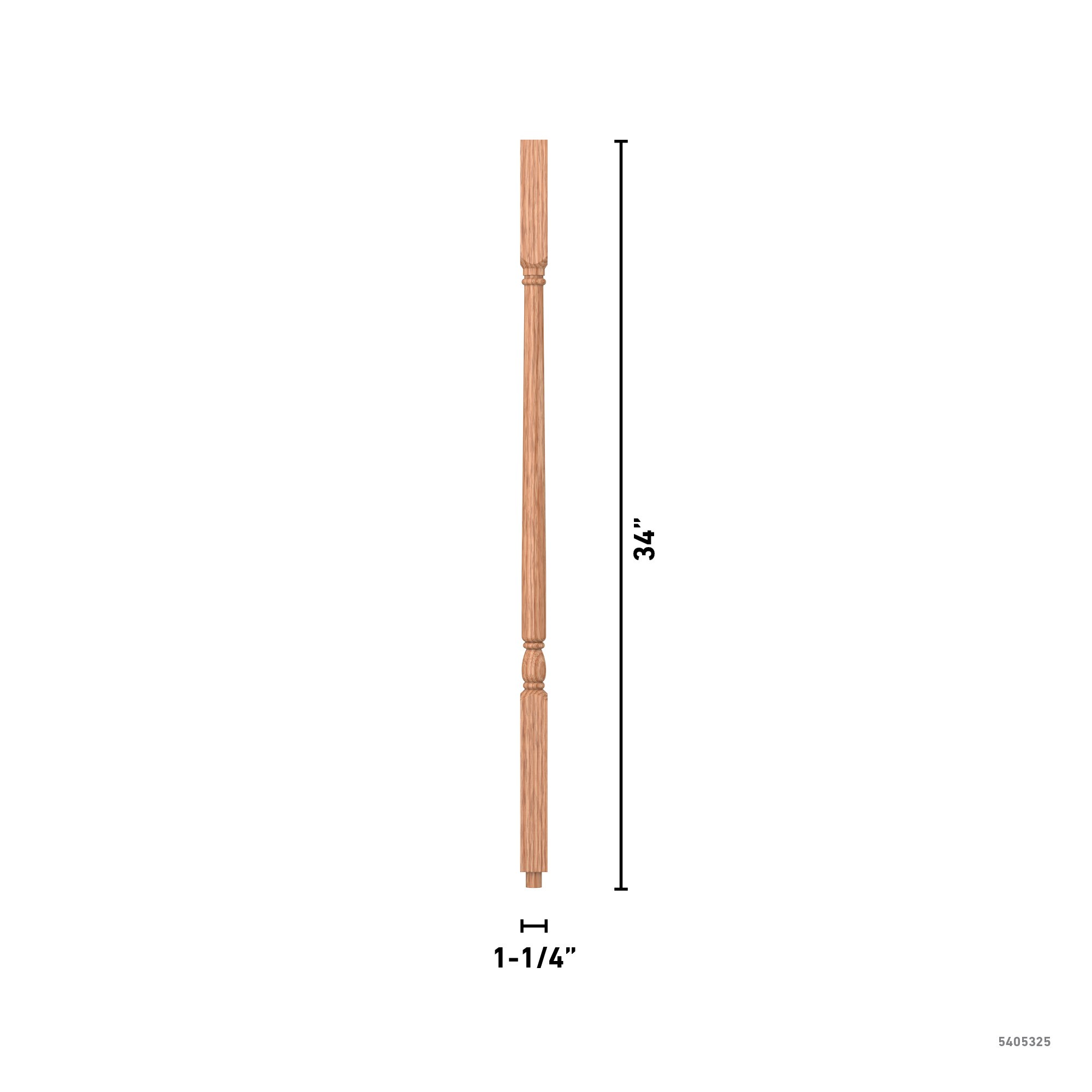 L.J. Smith Stair Systems S-5141-O 34 Interior-Stairpart-Balusters - View #4