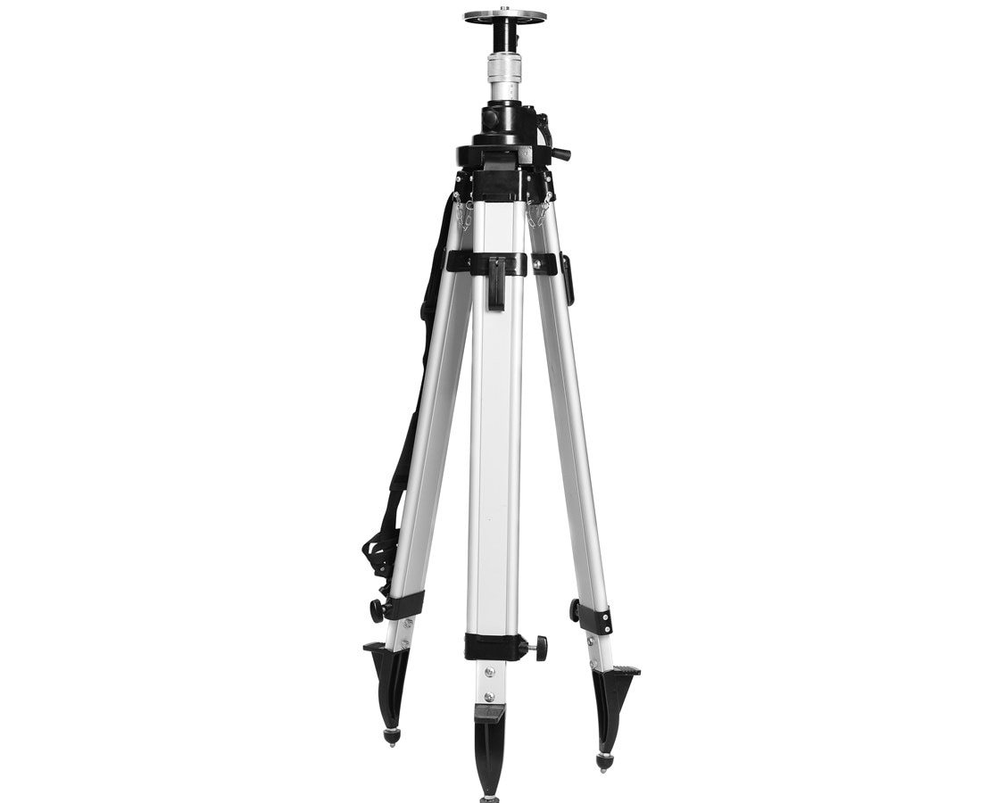 AdirPro Universal Contractor's Elevating Tripod, High Visual Green, Aluminum #740-02-ELV
