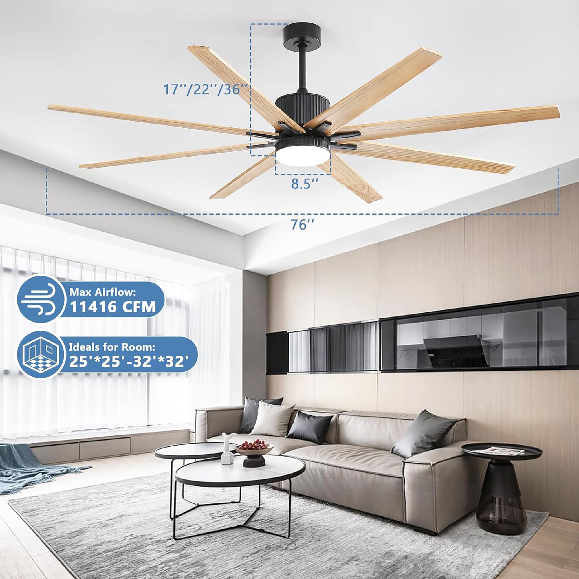 Fun Orange FUN25CF15 Ceiling-Fans - View #6