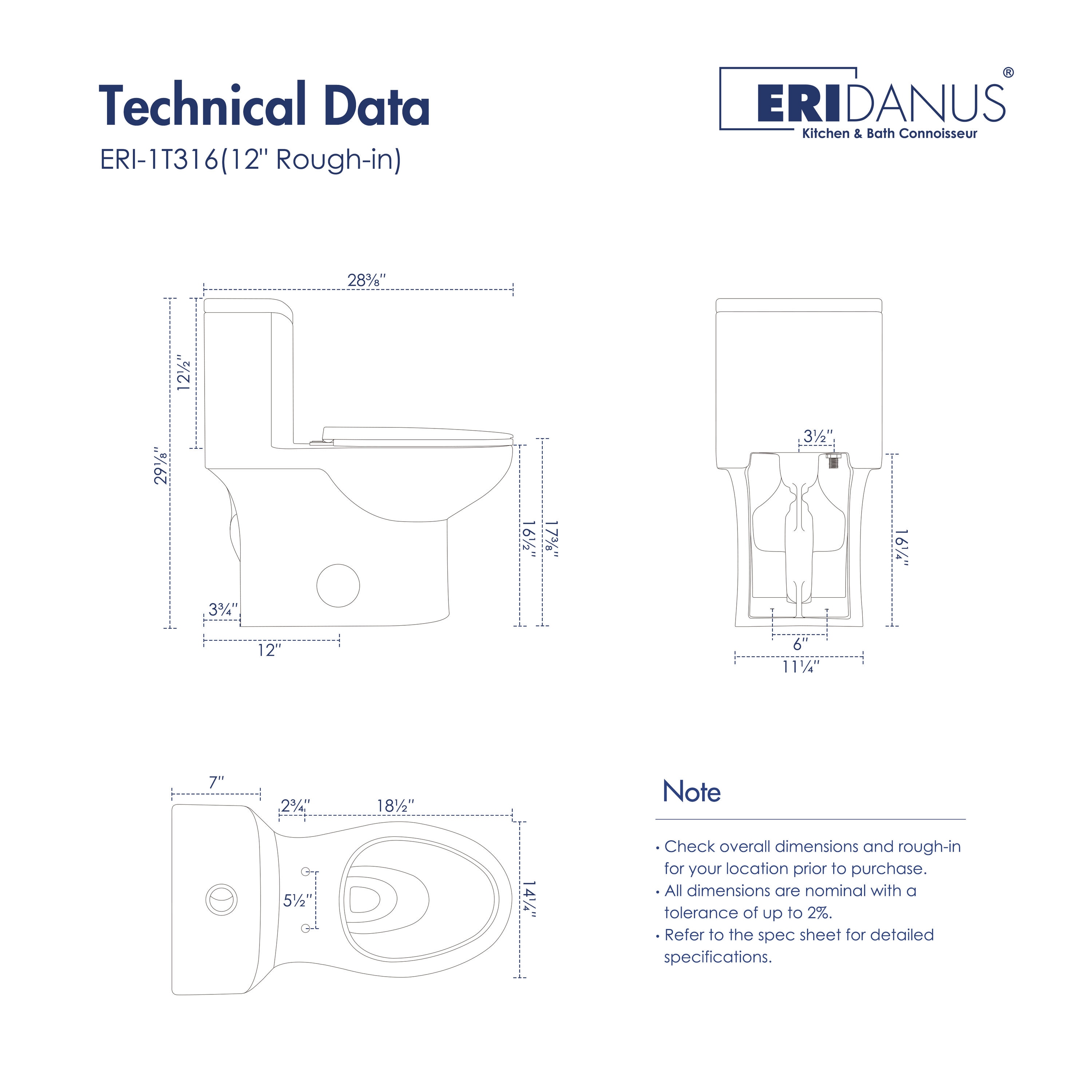 Eridanus ERI-1T316 toilets - View #10