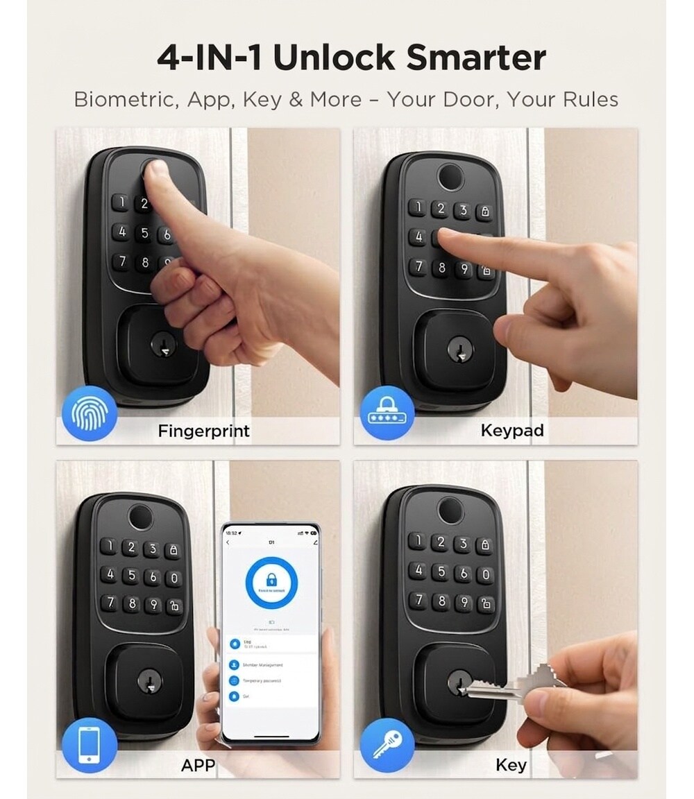Phyfalip LPF0502T22 Electronic-Door-Locks - View #6