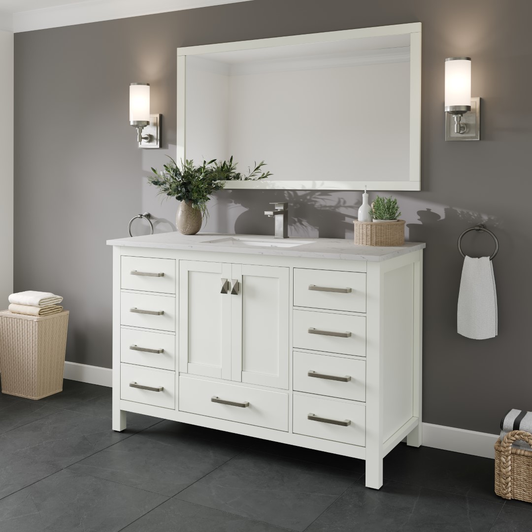 Eviva TVN414-48X18WH Bath-Vanity-Combo - View #2