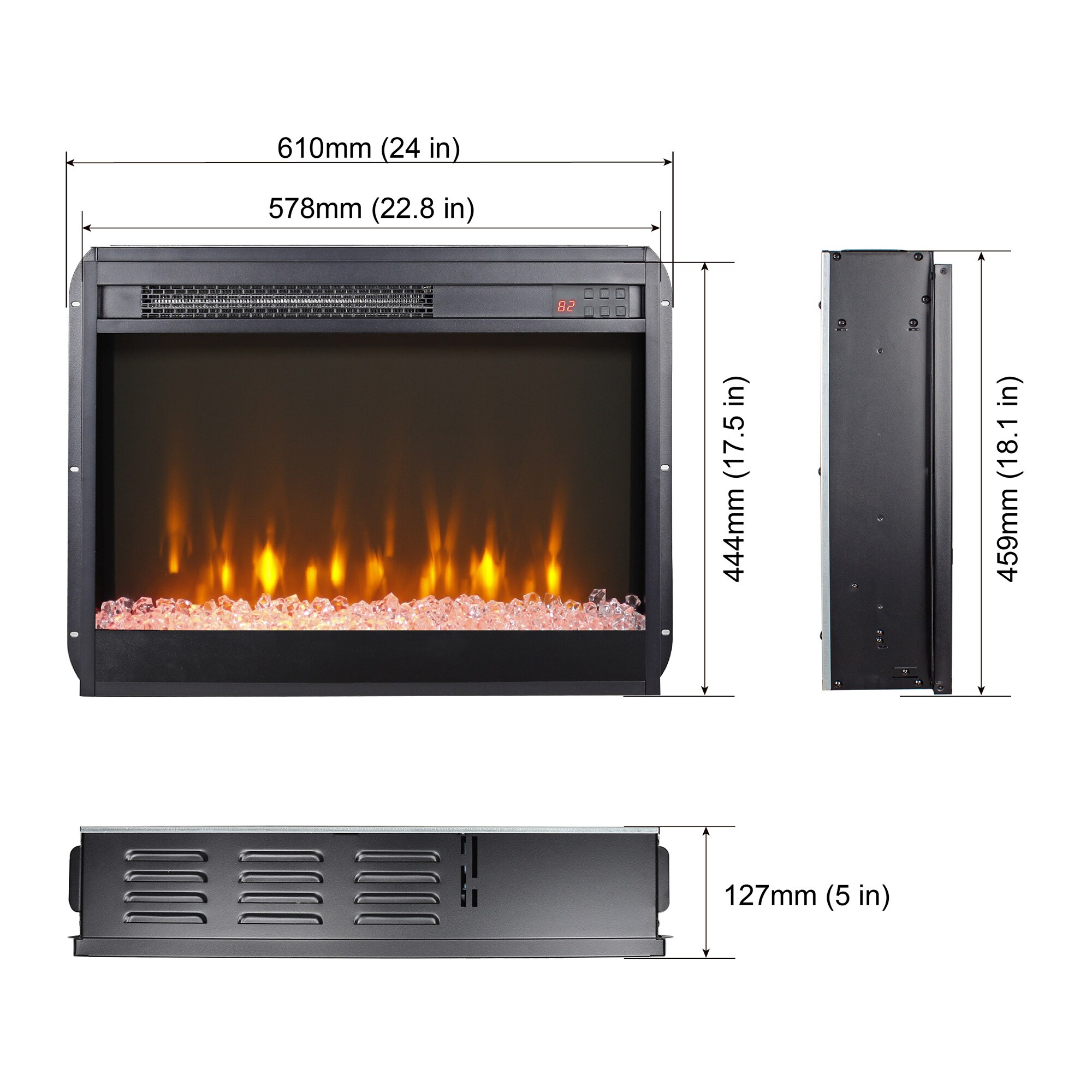 Bybafun YC0700006 Electric-Fireplaces - View #9