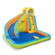 Splash 'n Blast Kids Outdoor Backyard Inflatable Water Slide Splash Park