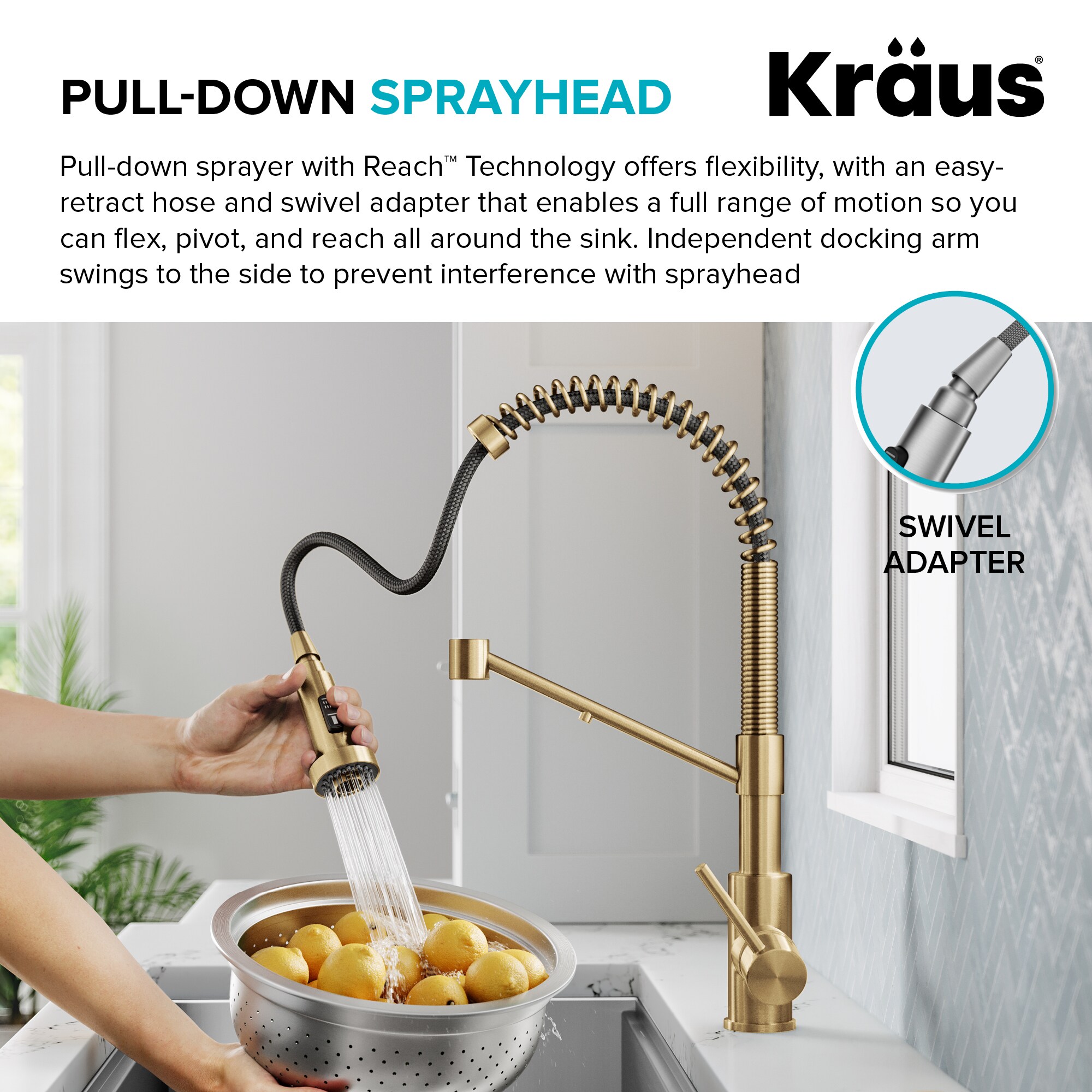 Kraus KFF-1610BB Kitchen-Faucets - View #8