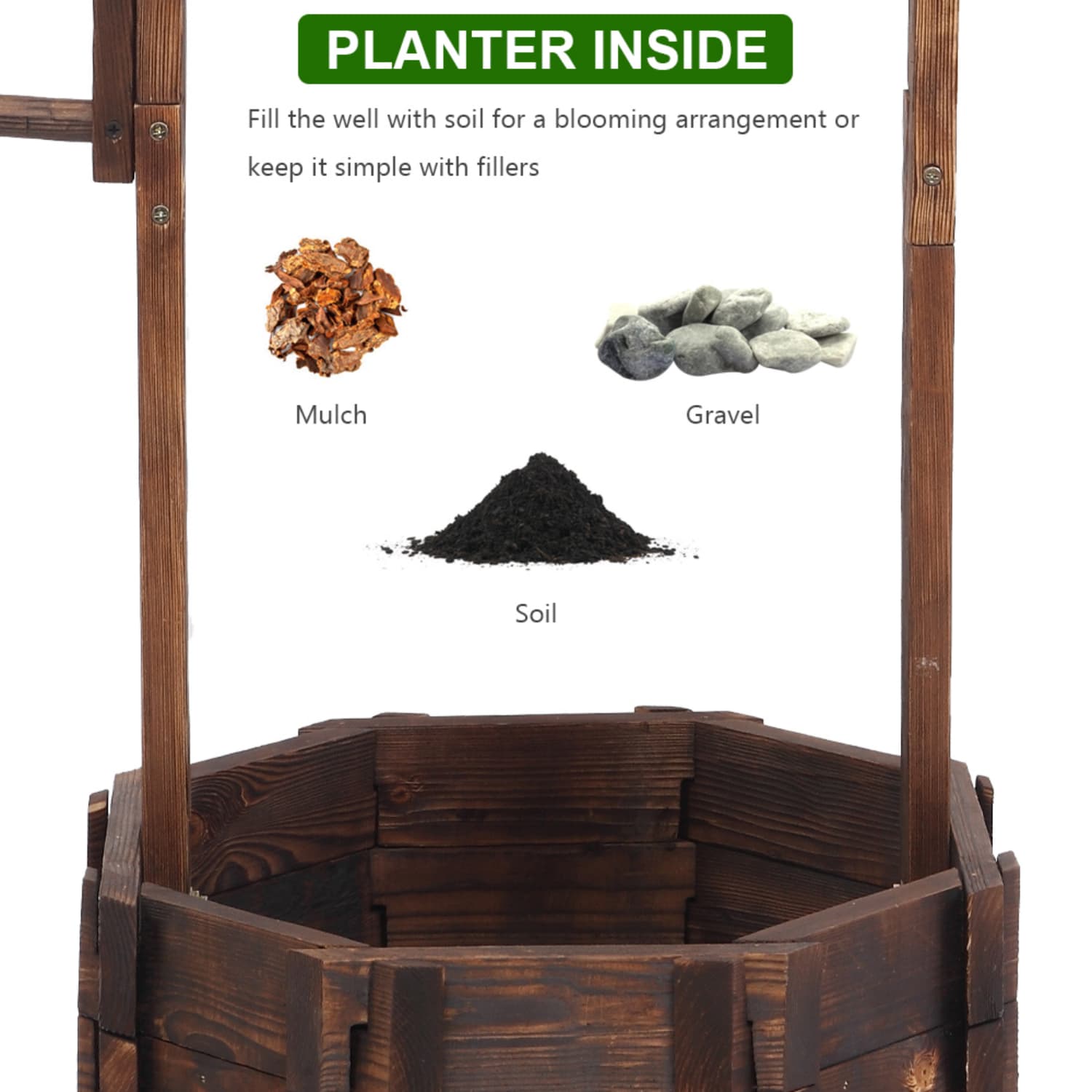 Angel Sar L2ZYYA401ORWF-WD Planter-Window-Box - View #6