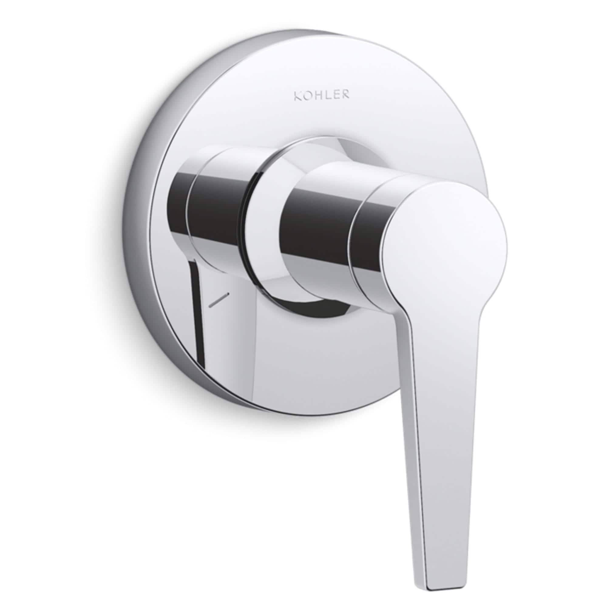 KOHLER K-T97091-4-CP Polished Chrome Lever Shower Faucet Handle