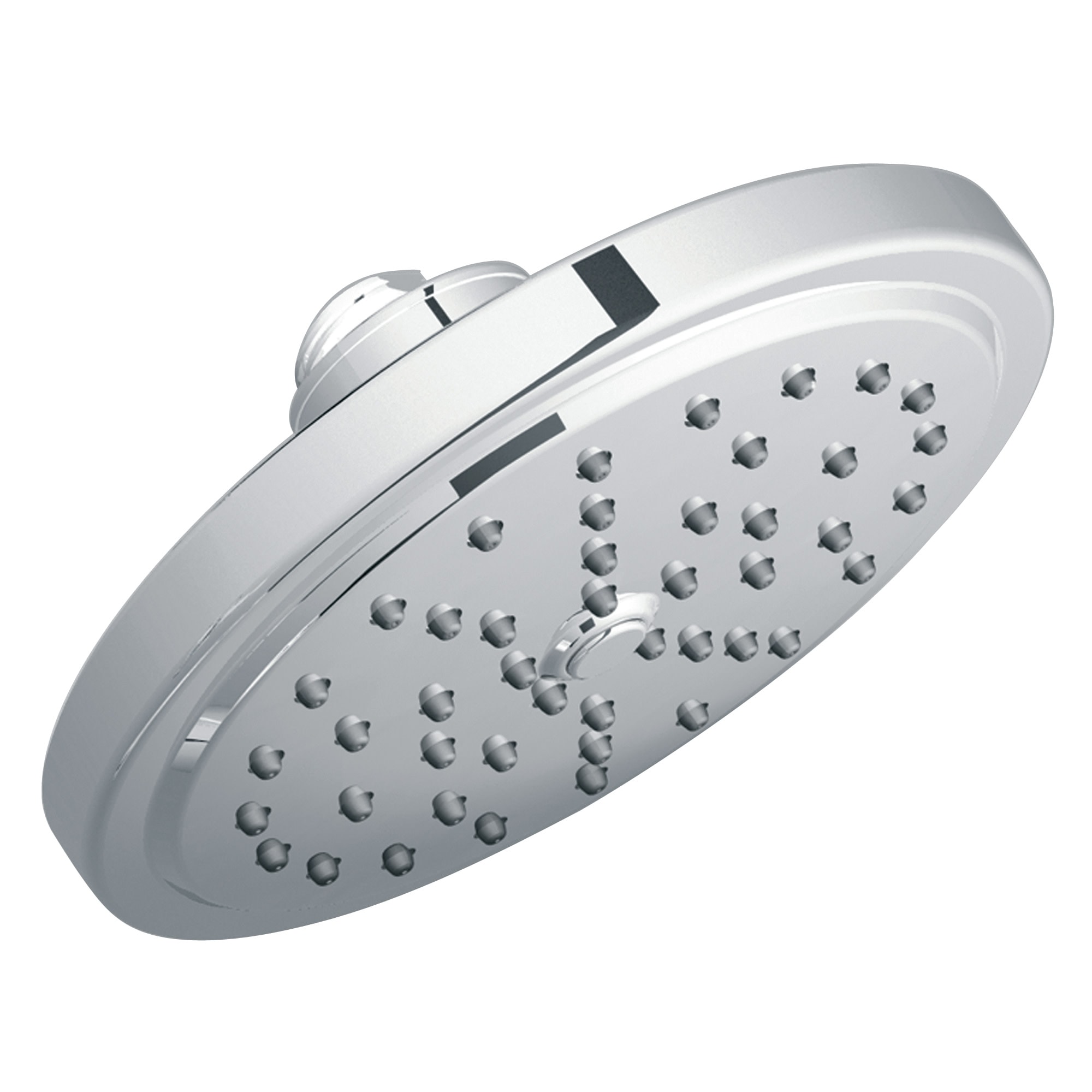 Moen S176 Chrome Sold separately Single function Round Bathtub and shower Faucet (Valve Not Included)