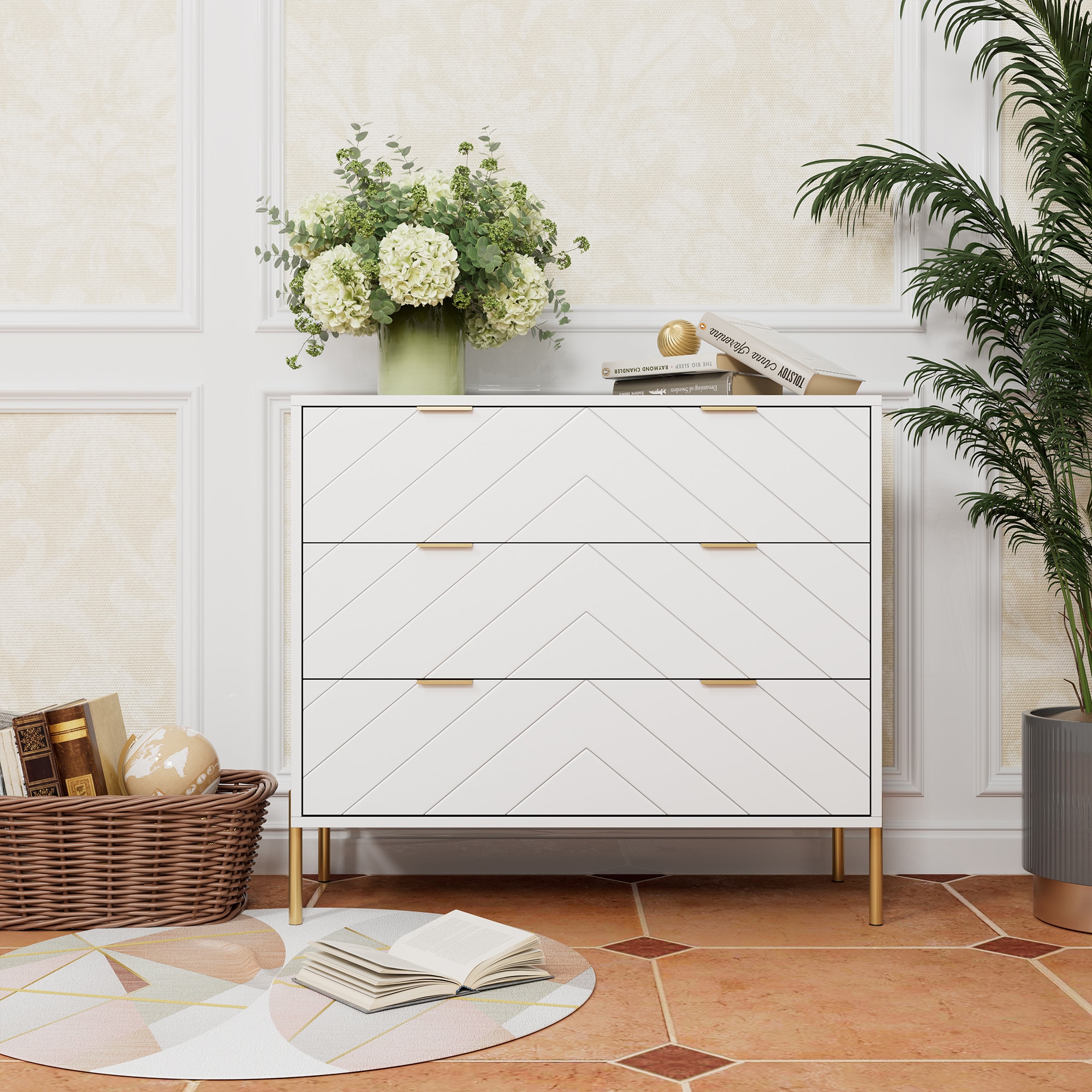 Clihome CL-CJ3C-WH dressers - View #6