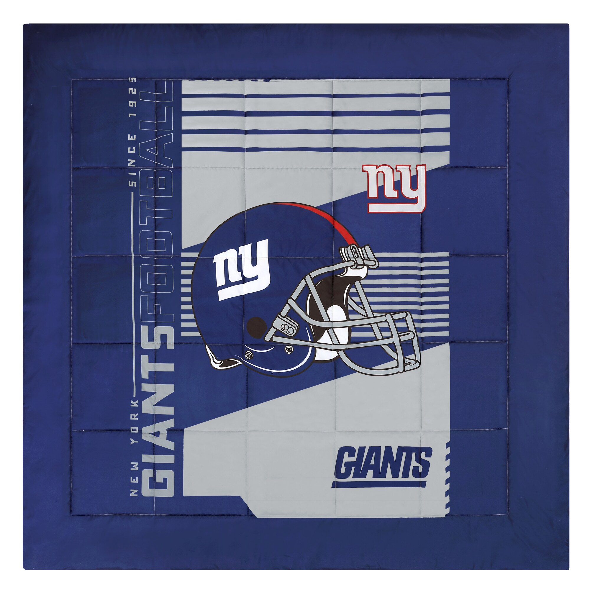 New York Giants NFL Throw Blanket With Plush Bear