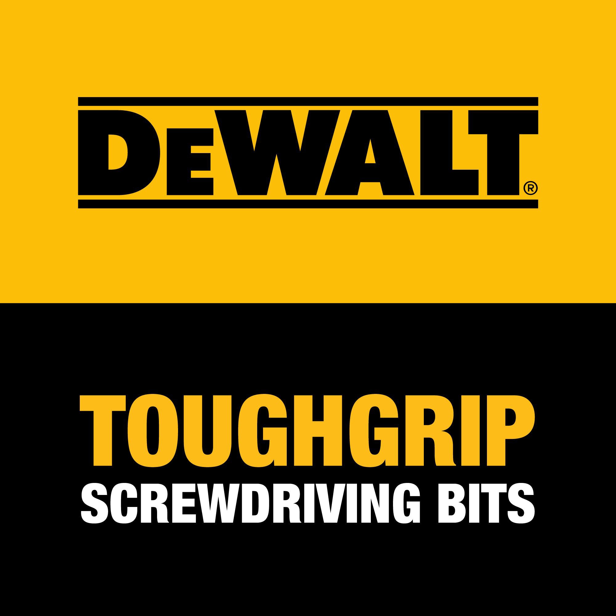 DEWALT 9 PC HEX DRIVE 1 BIT TIPS DW2068 SAE 1/16-1/4 SCREW BITS ALLEN  BITS