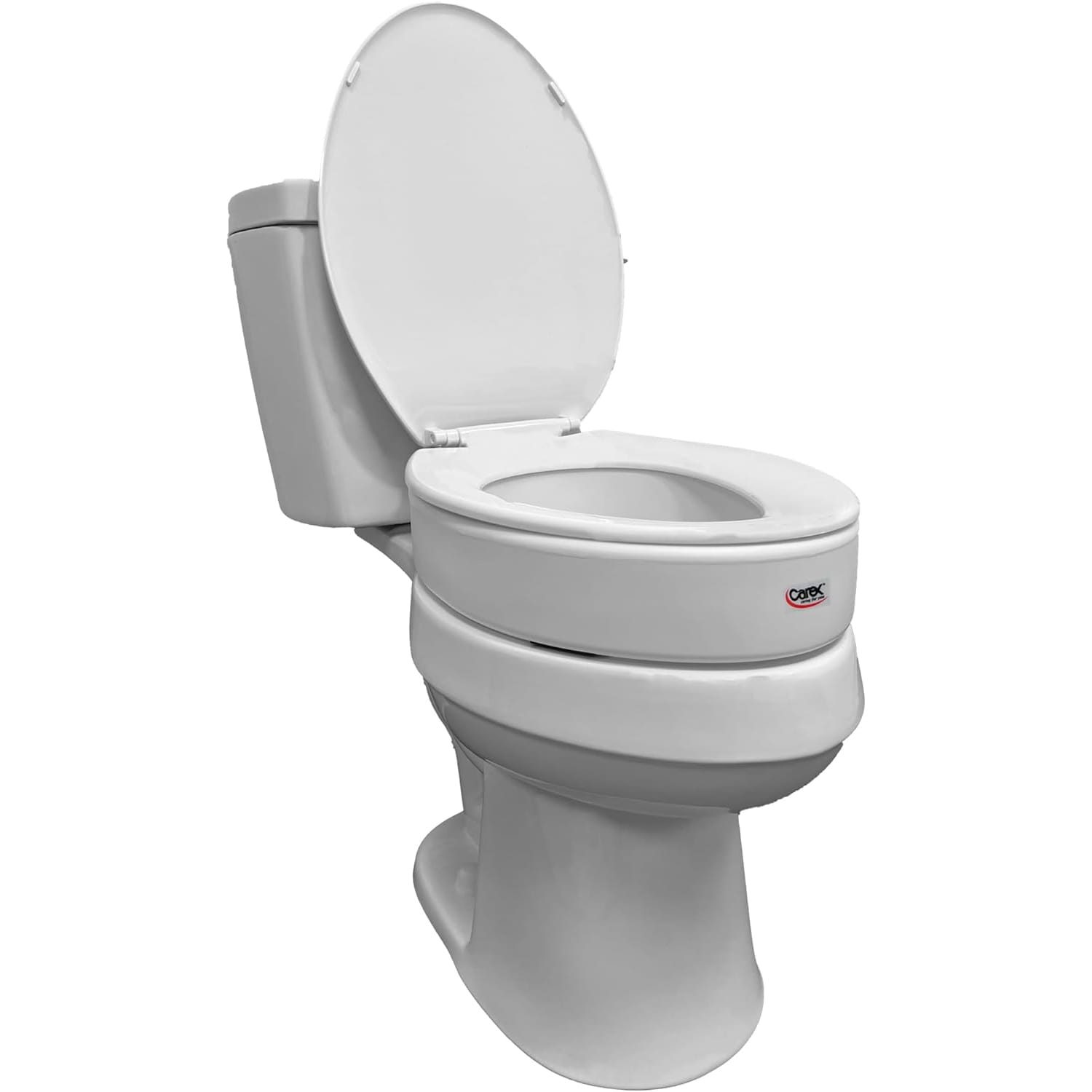 Carex FGB30700 0000 White Toilet seat riser