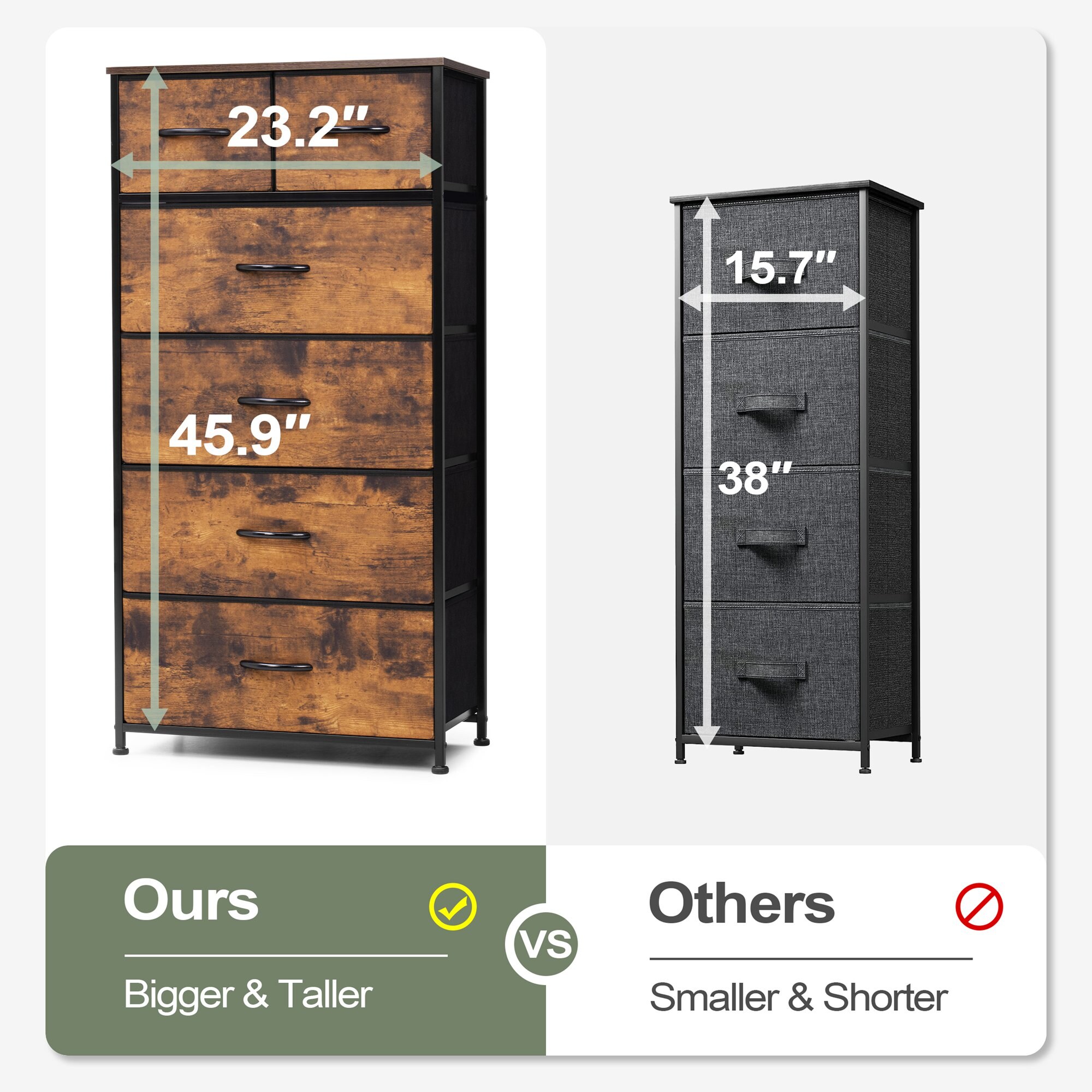 CloudFly CL-HD019RBB dressers - View #10