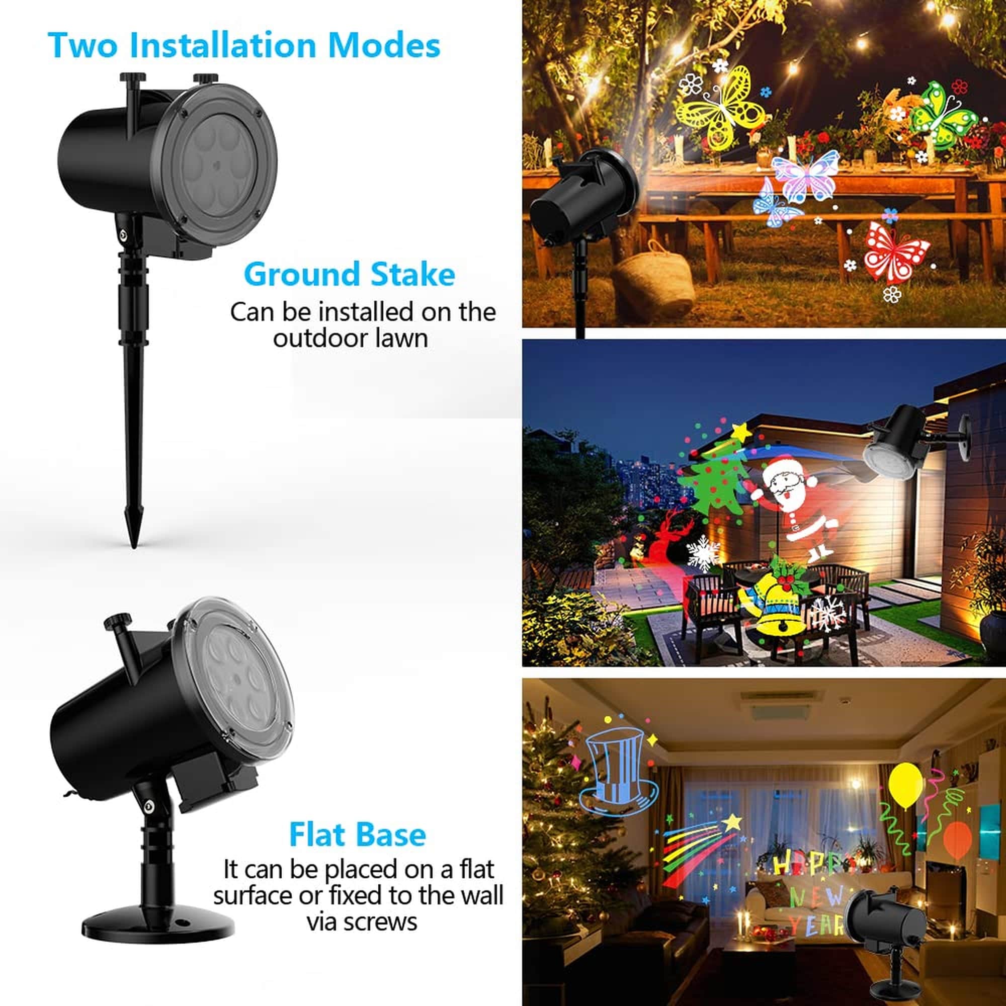 Numhew NHWILL92751 Christmas-Light-Show-Projectors - View #3