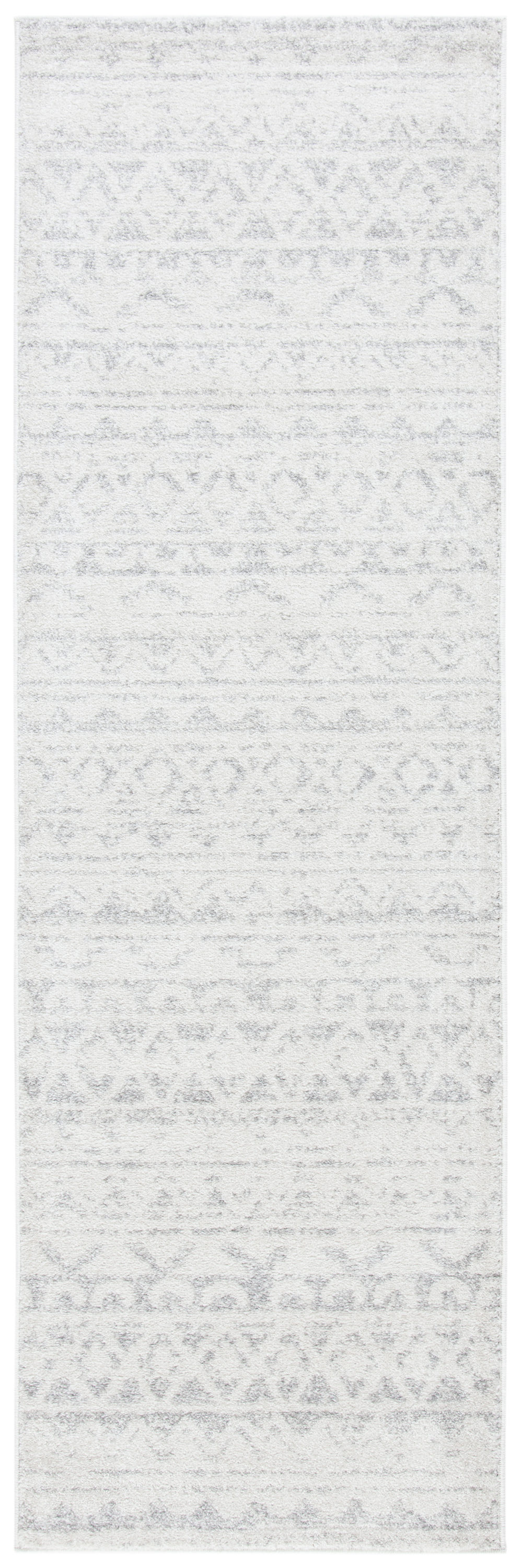 Safavieh ADR119A-28 Adirondack Gage 3 x 8 (ft) Loomed Polypropylene Ivory/Silver Rectangular Indoor Distressed/Overdyed Lodge Runner rug