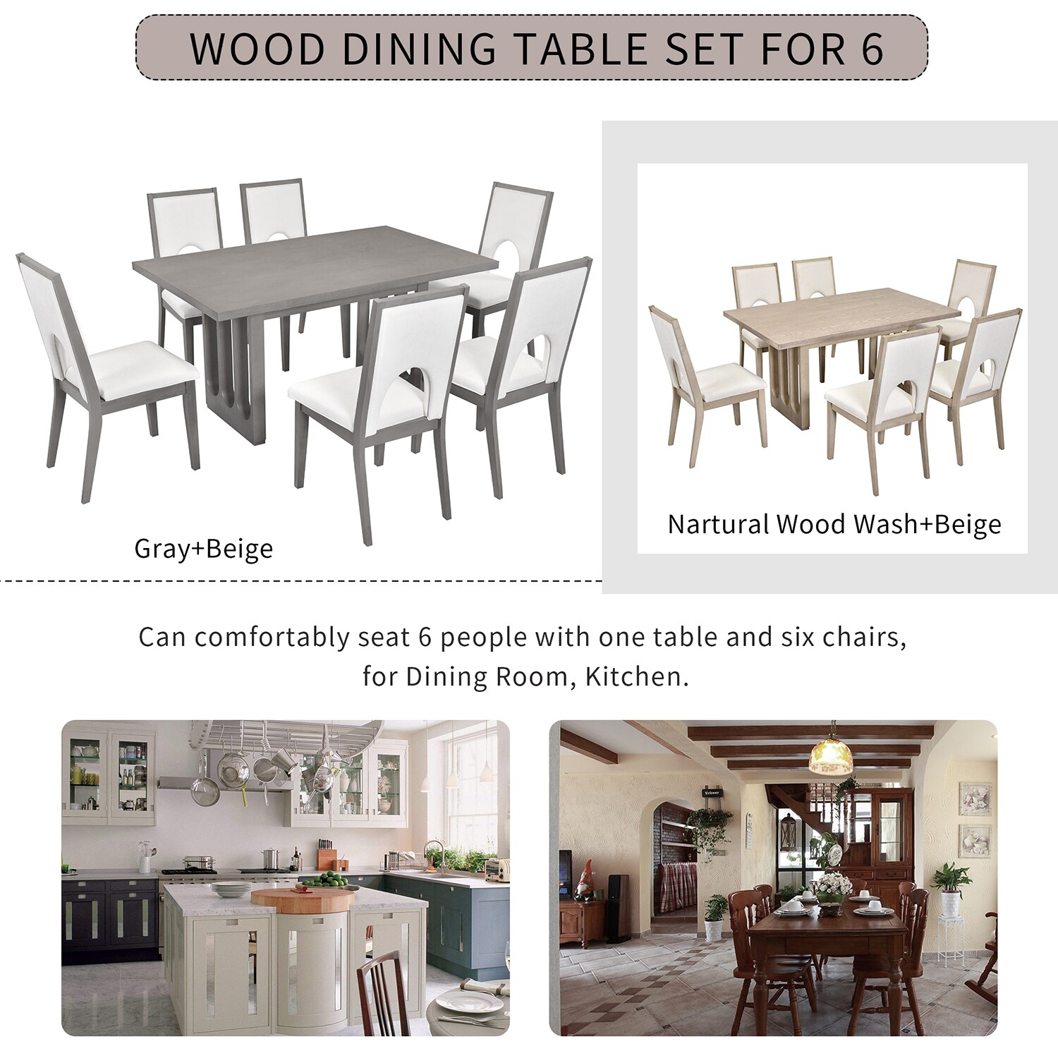 SINOFURN SYA010287GY Dining-Sets - View #9