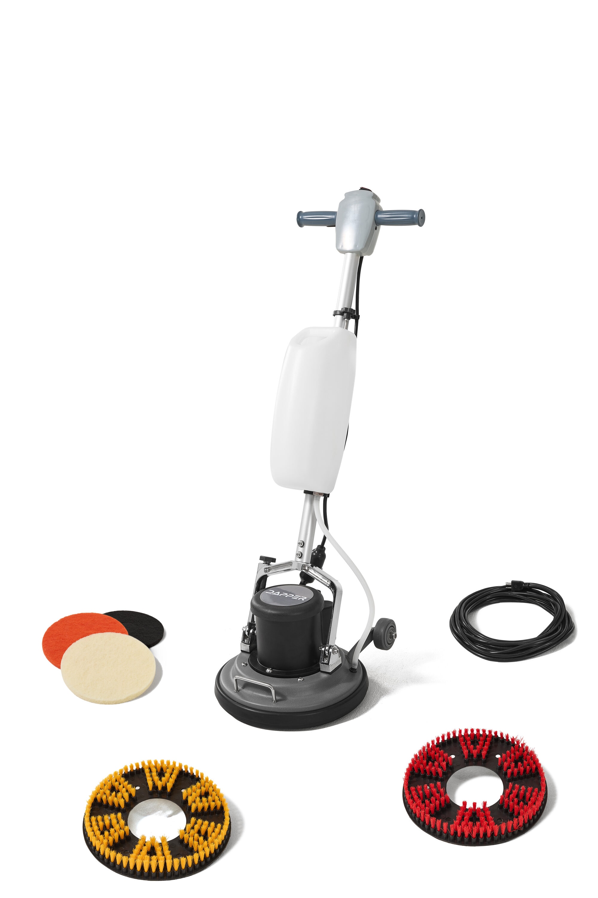 DAPPER SUPPLY DP-FM1303 Multi-Purpose Carpet and Hard Floor All-in-One 13-in Wet/Dry Orbital Floor Polisher