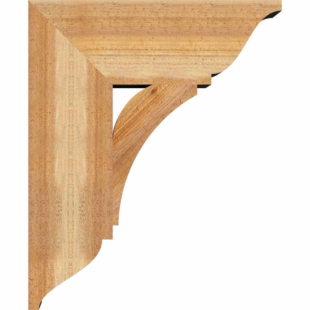 Ekena Millwork BKT06X18X22THR01RWR Exterior-Brackets-Braces - View #3