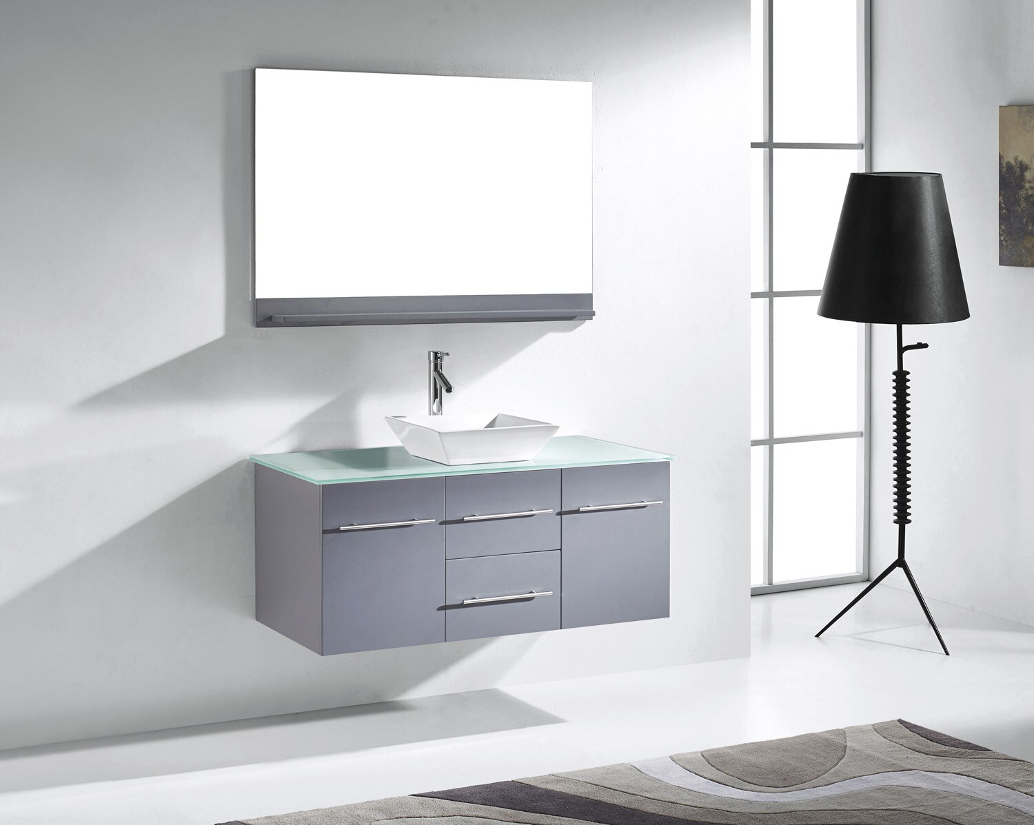 Virtu USA MS-420-G-GR Bath-Vanity-Combo - View #3