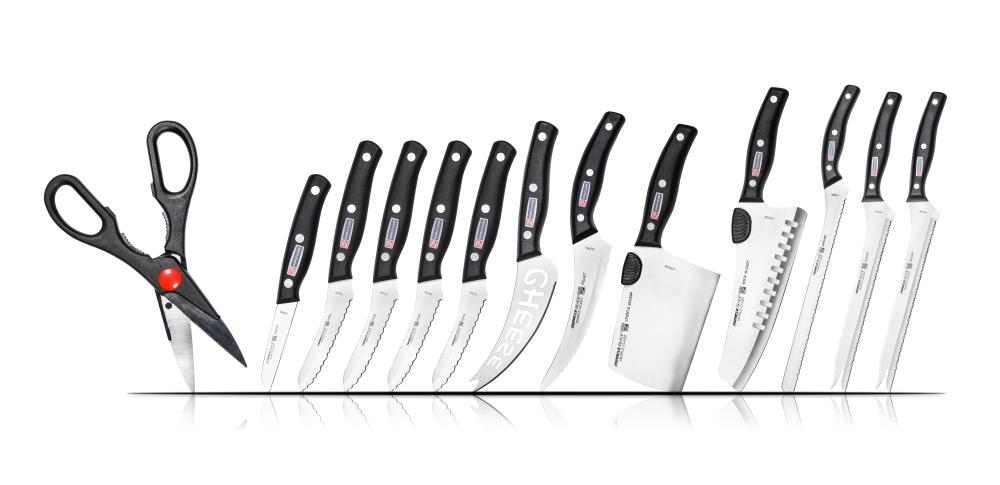 Culinary Kitchen Knives Miracle Blade 3 11Pc Set Cooking Utensil