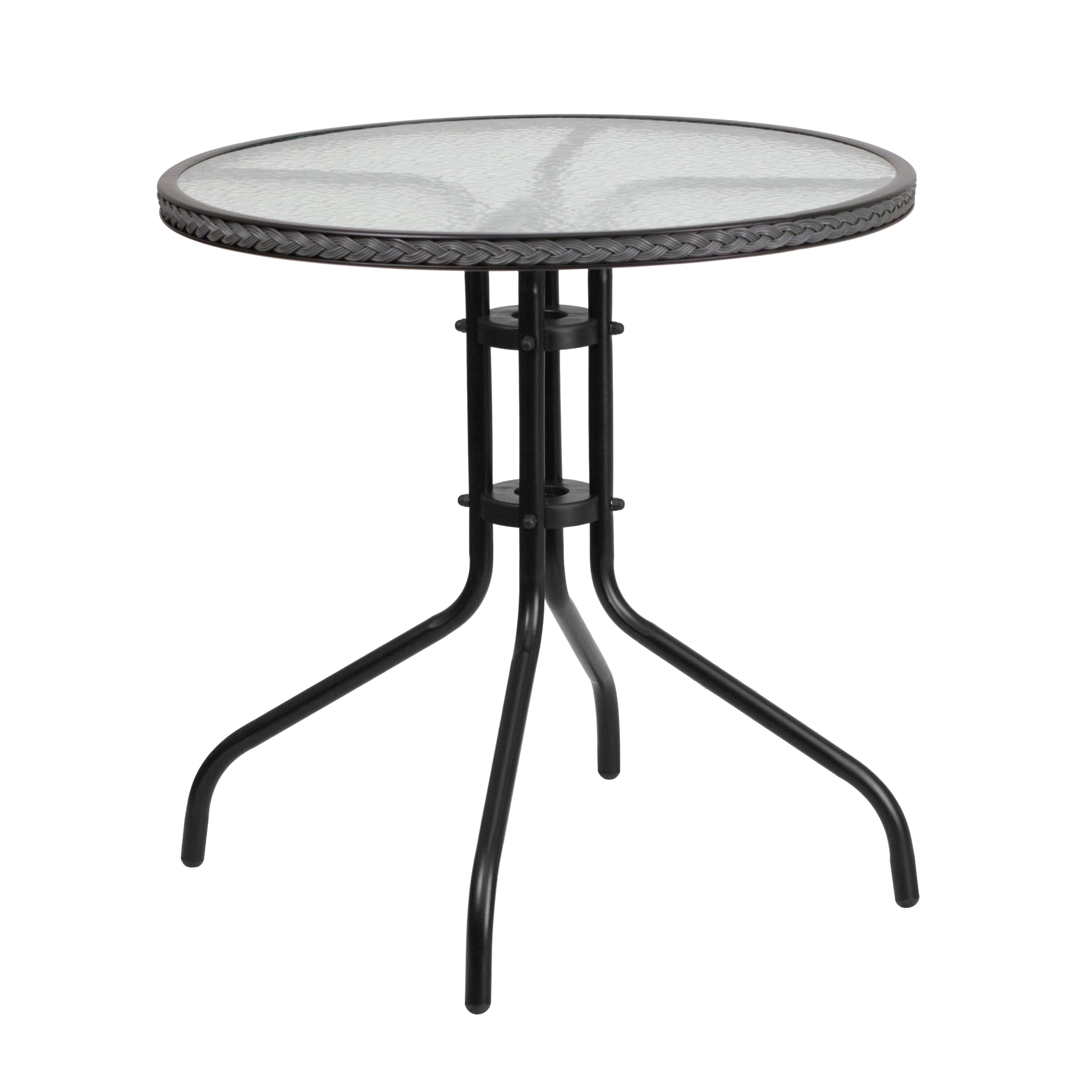 lowes round glass table top