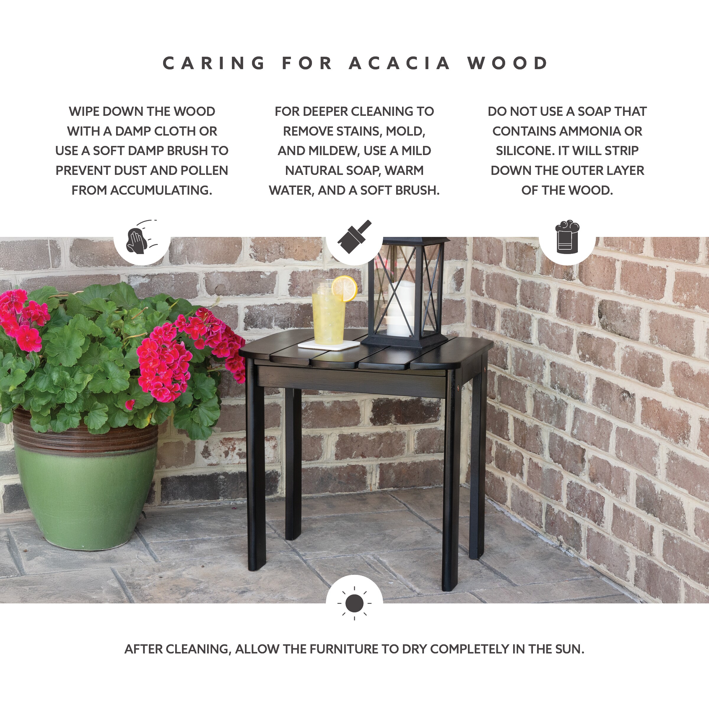 Linon LOWES2179 Patio-Tables - View #10