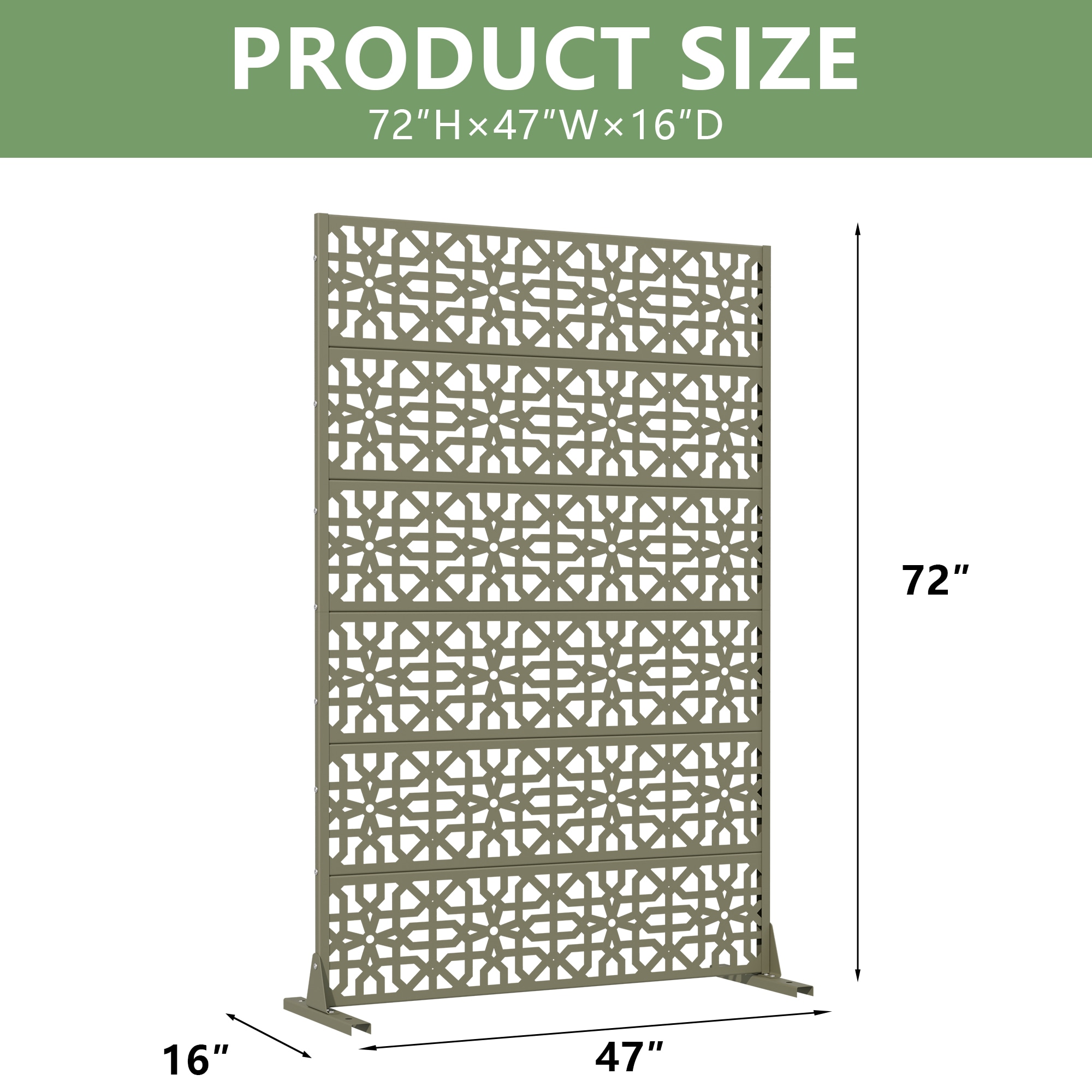 Lirago L20609-604A56 Outdoor-Privacy-Screen - View #3