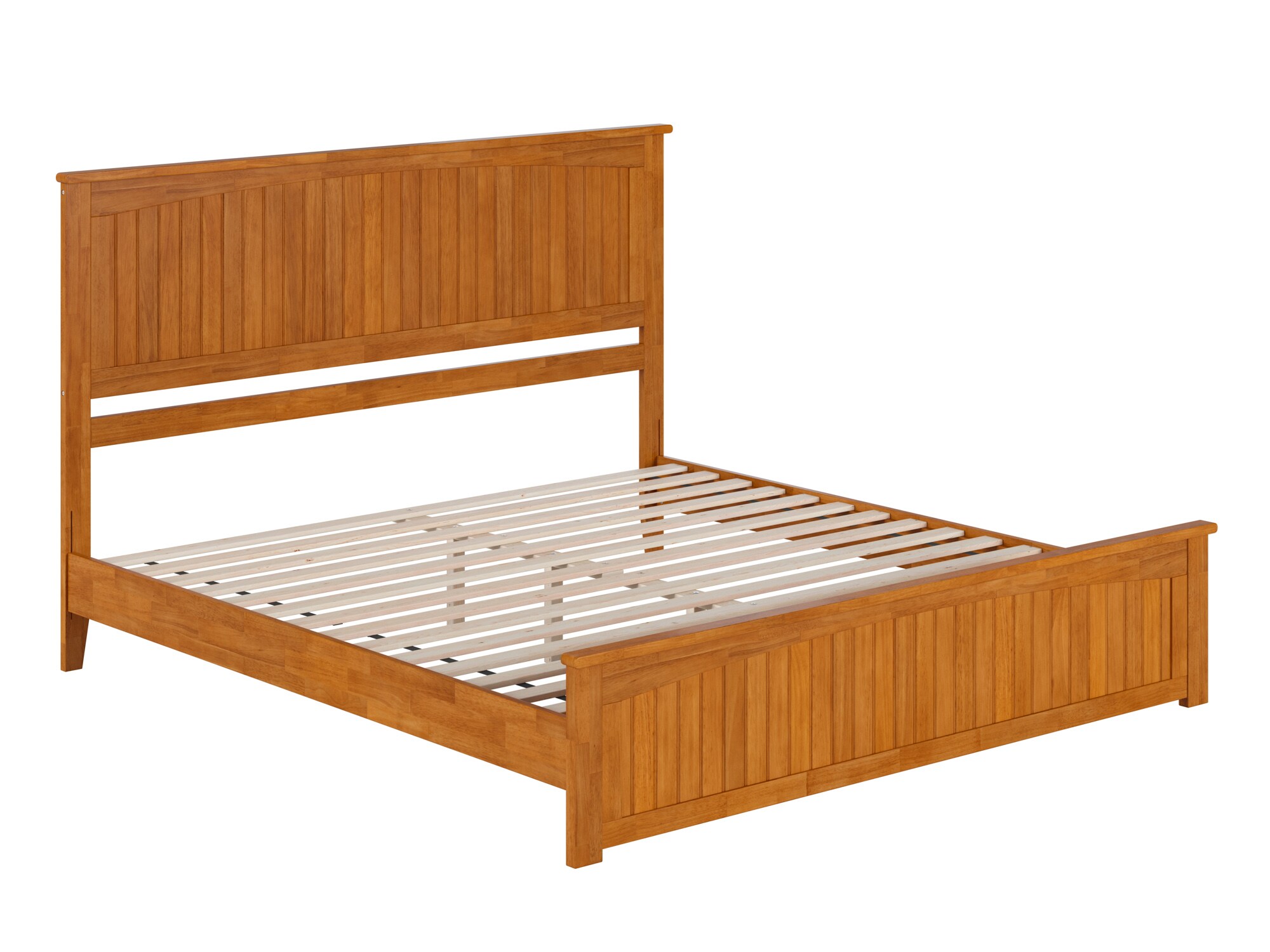 AFI Furnishings AR827705T Light Toffee King Wood Low-profile Bed