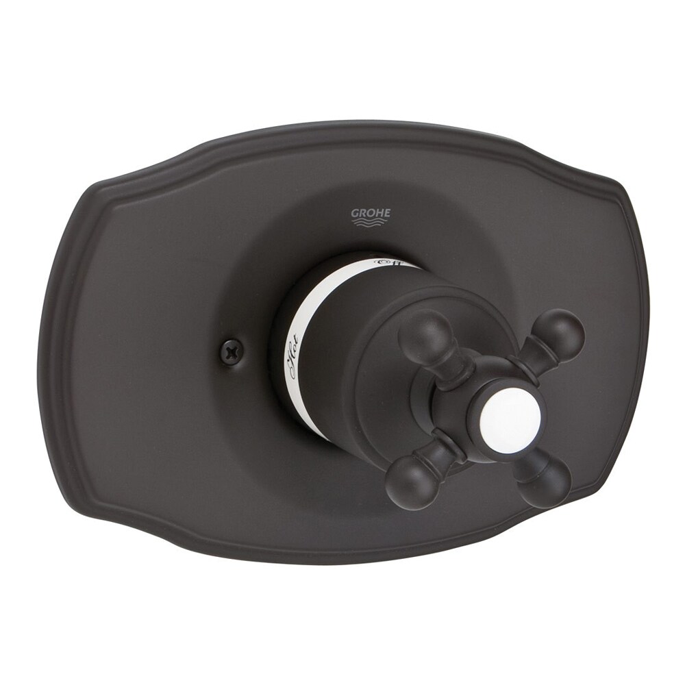 Grohe Oil Rubbed Bronze Knob Shower Handle At 9147