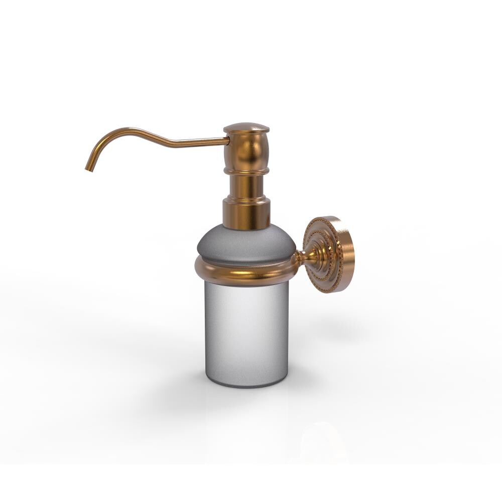 Allied Brass DT-60-BBR Dottingham Brushed Bronze 5-oz. Capacity Wall-mount Soap and Lotion Dispenser