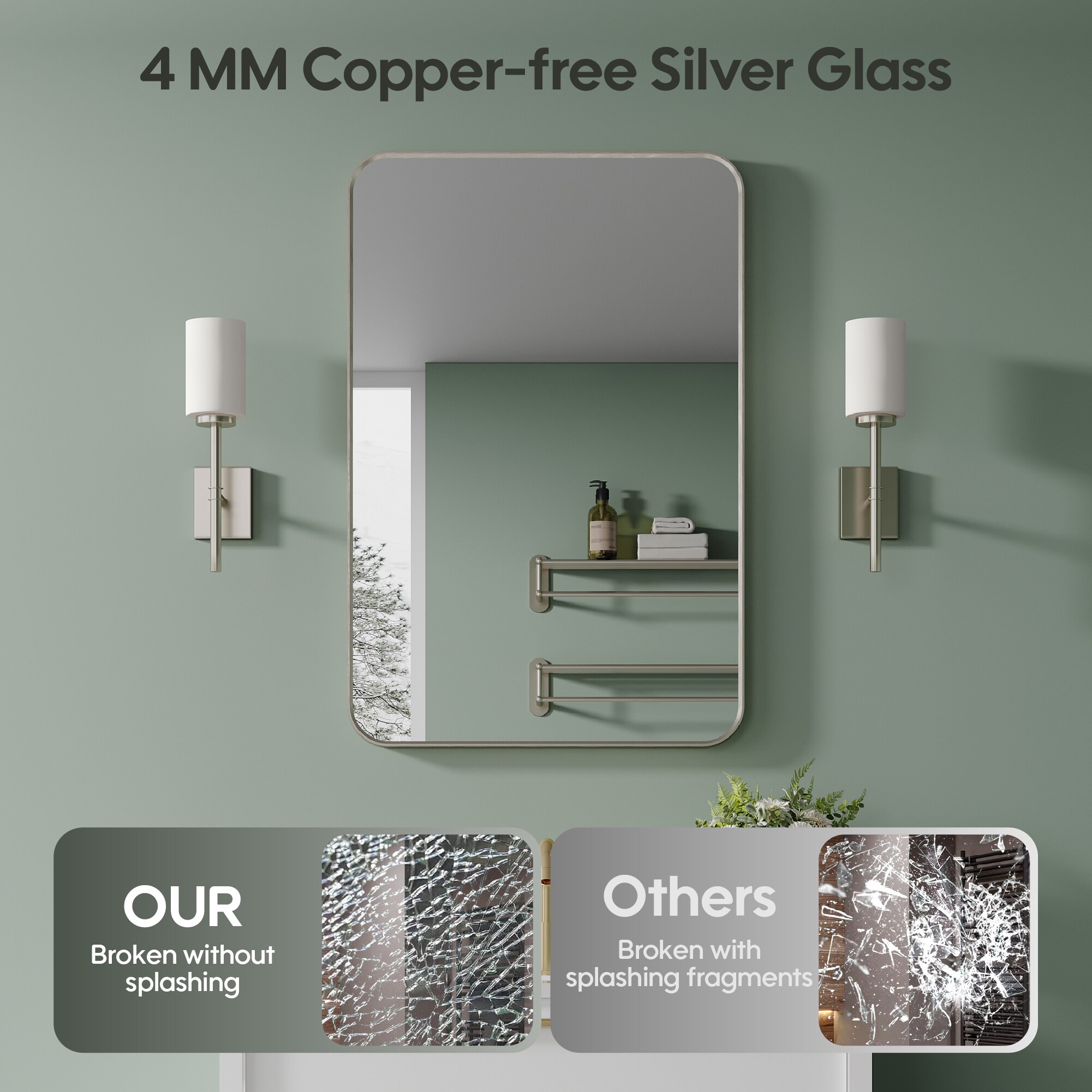 Forclover HBV-AO2070 Decor-Mirrors - View #3