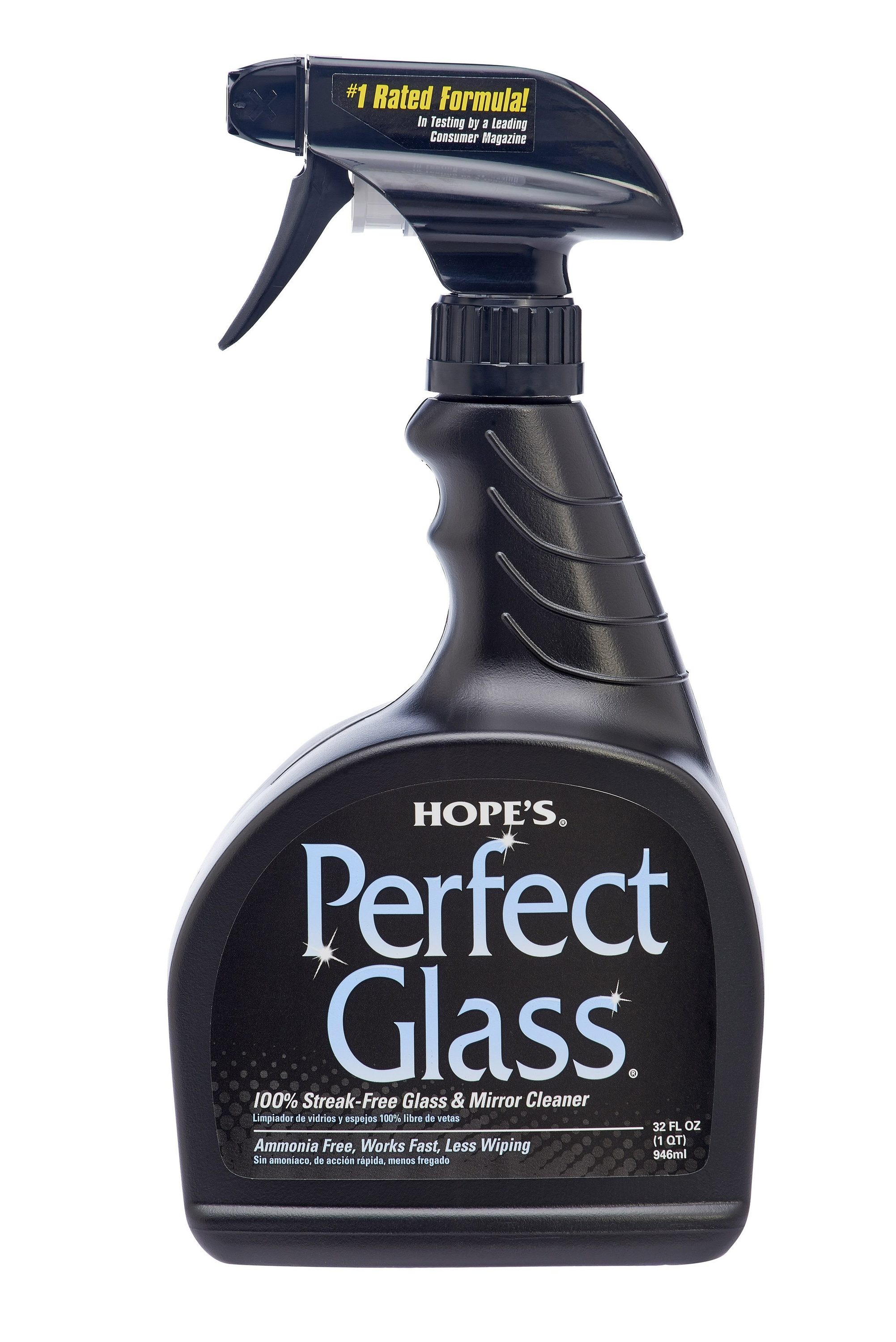 Hope's Perfect Glass Automotive Glass Cleaner, 32 Ounce