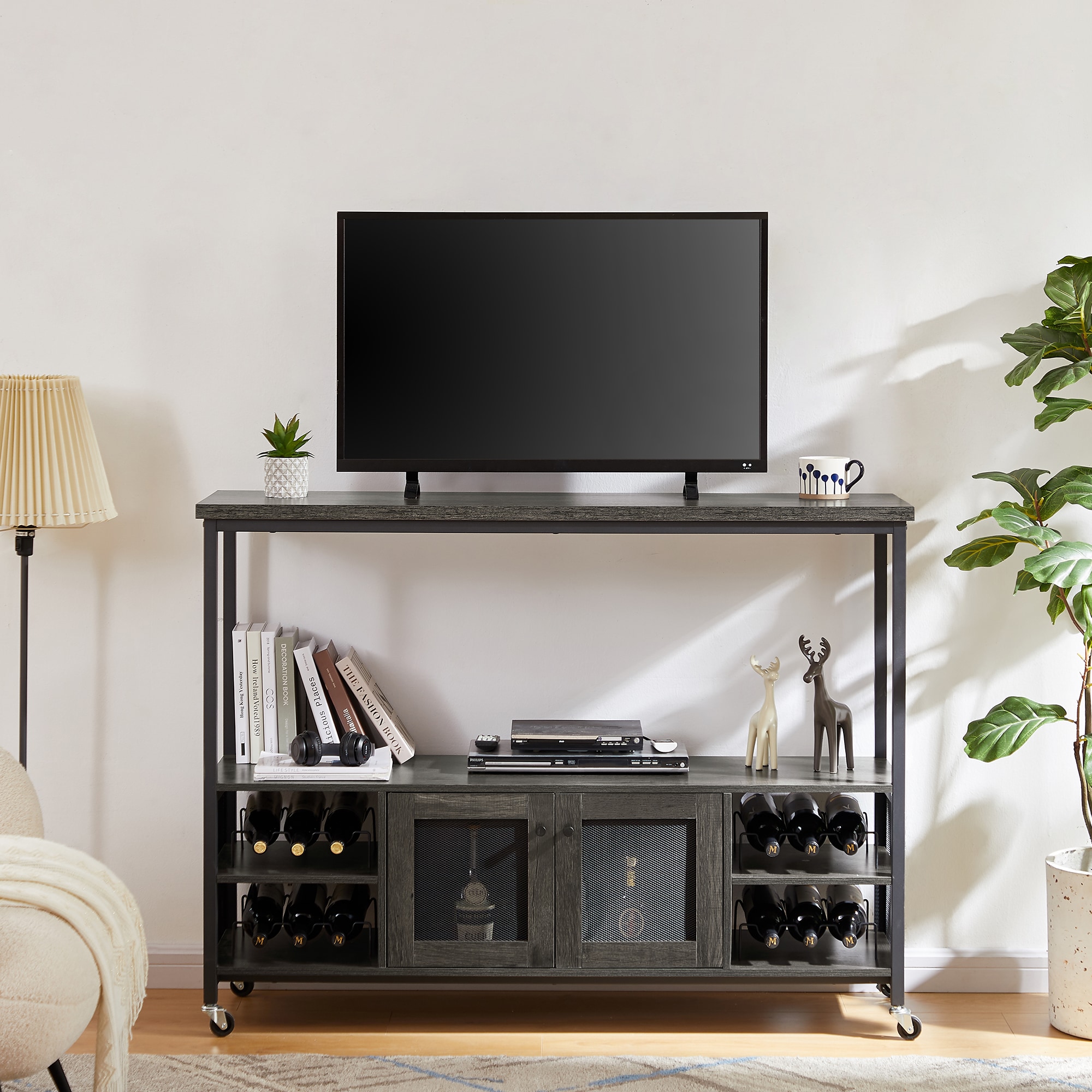 Clihome WCH-53BWH Console-Sofa-Tables - View #3