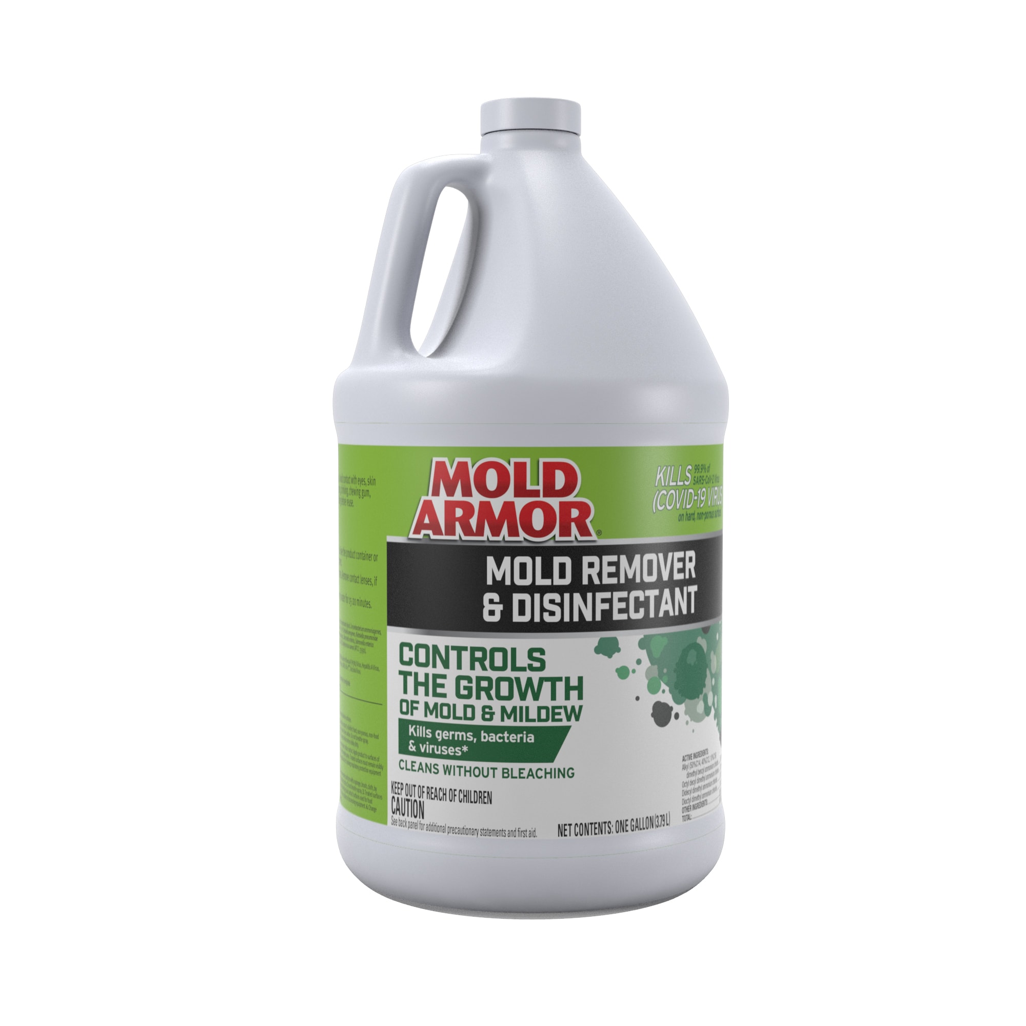 Mold Armor Mold Remover and Disinfectant Cleaner - 32 oz. Spray Bottle, Kills 99% of Bacteria, Destroys Odors