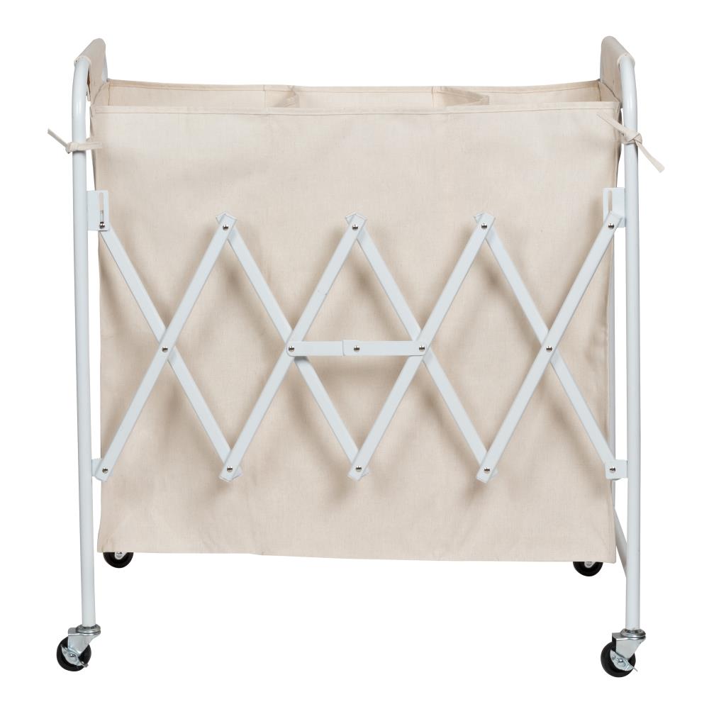 YOUUD Clothes Drying Rack 3-Tiers with Retractable Trays, Collapsible  Shelves, Rolling and Base with Casters, Stainless Laundry Dryer Indoor or
